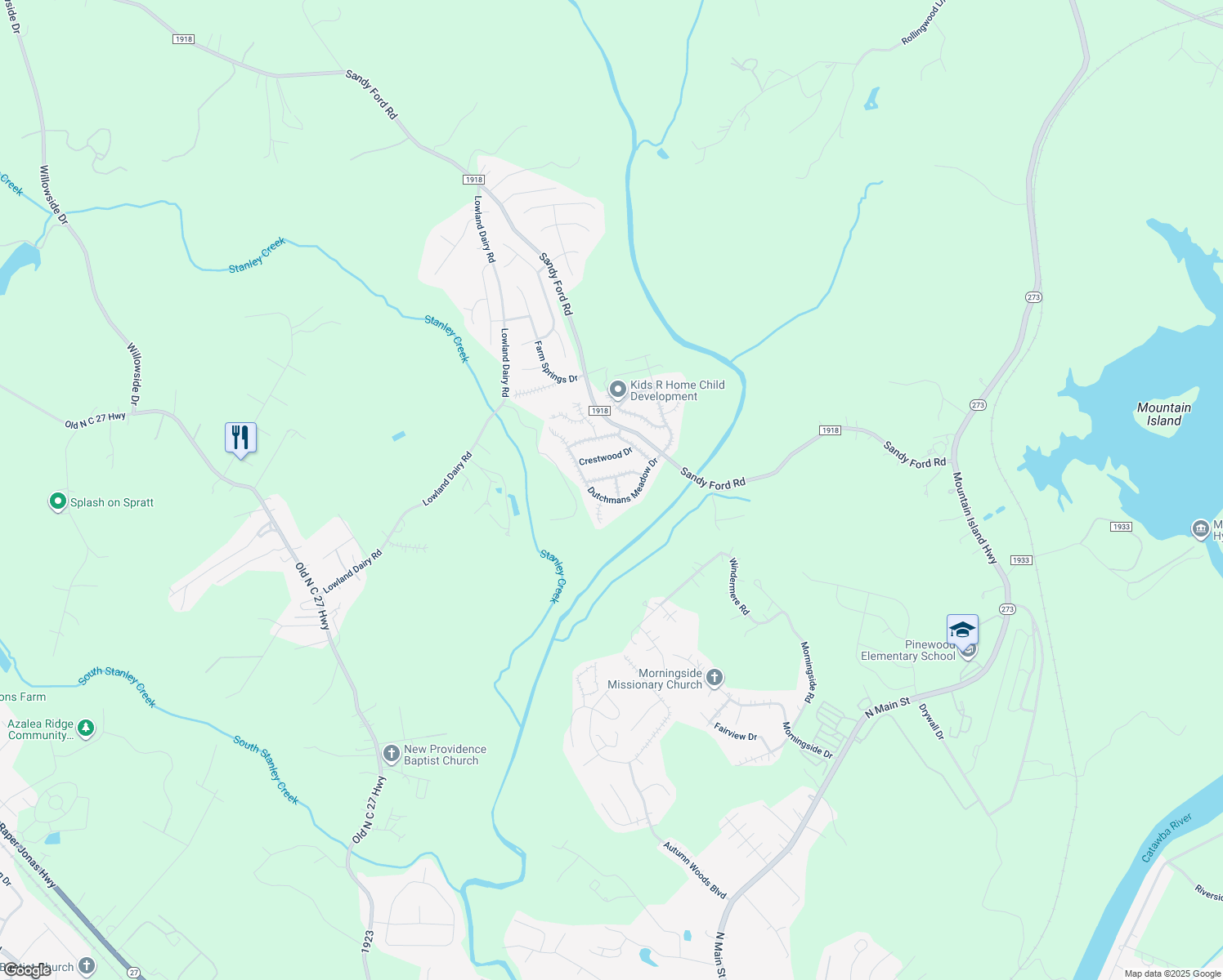 map of restaurants, bars, coffee shops, grocery stores, and more near 109 Foxwood Place in Mount Holly