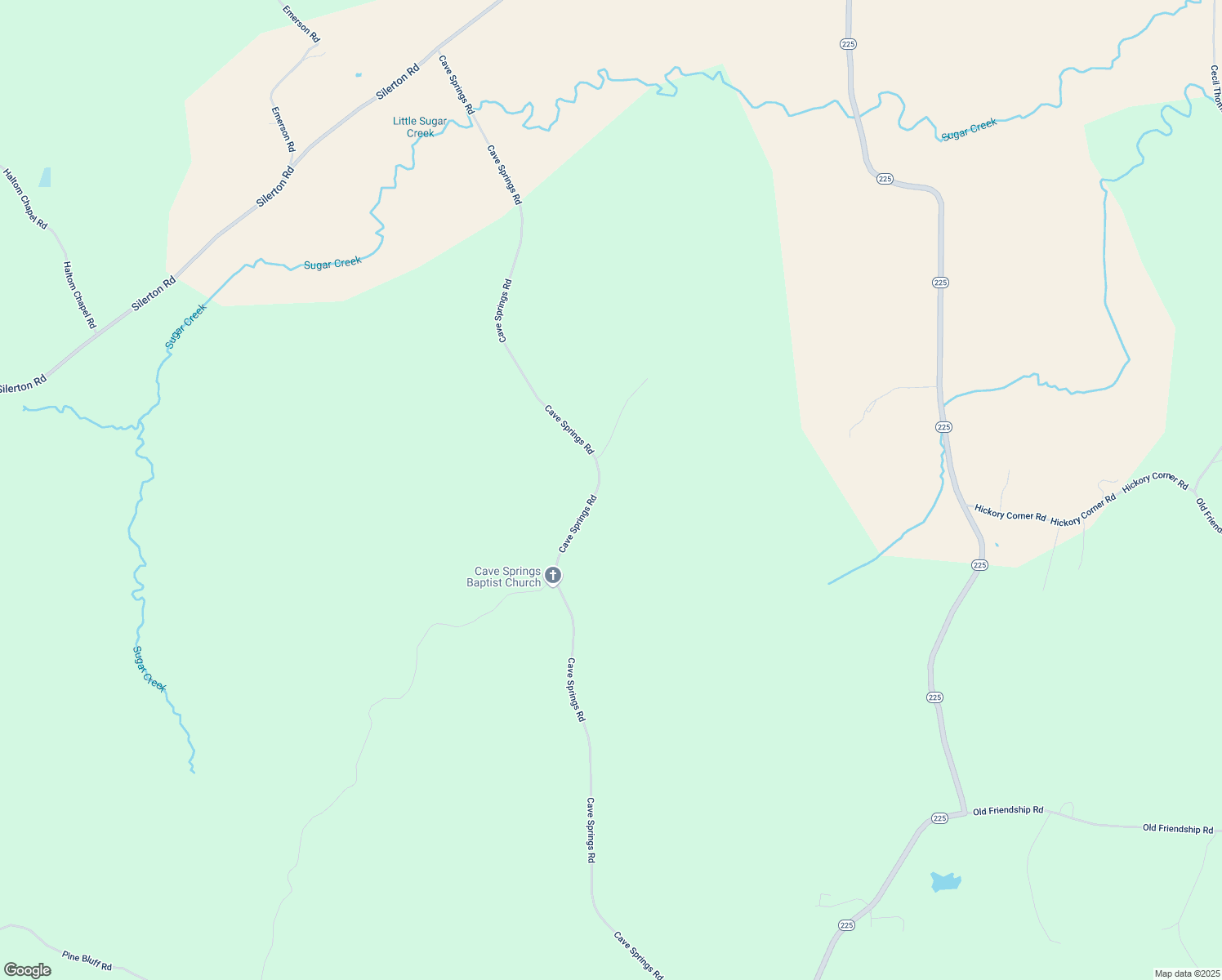map of restaurants, bars, coffee shops, grocery stores, and more near 1597-1769 Cave Springs Road in Henderson