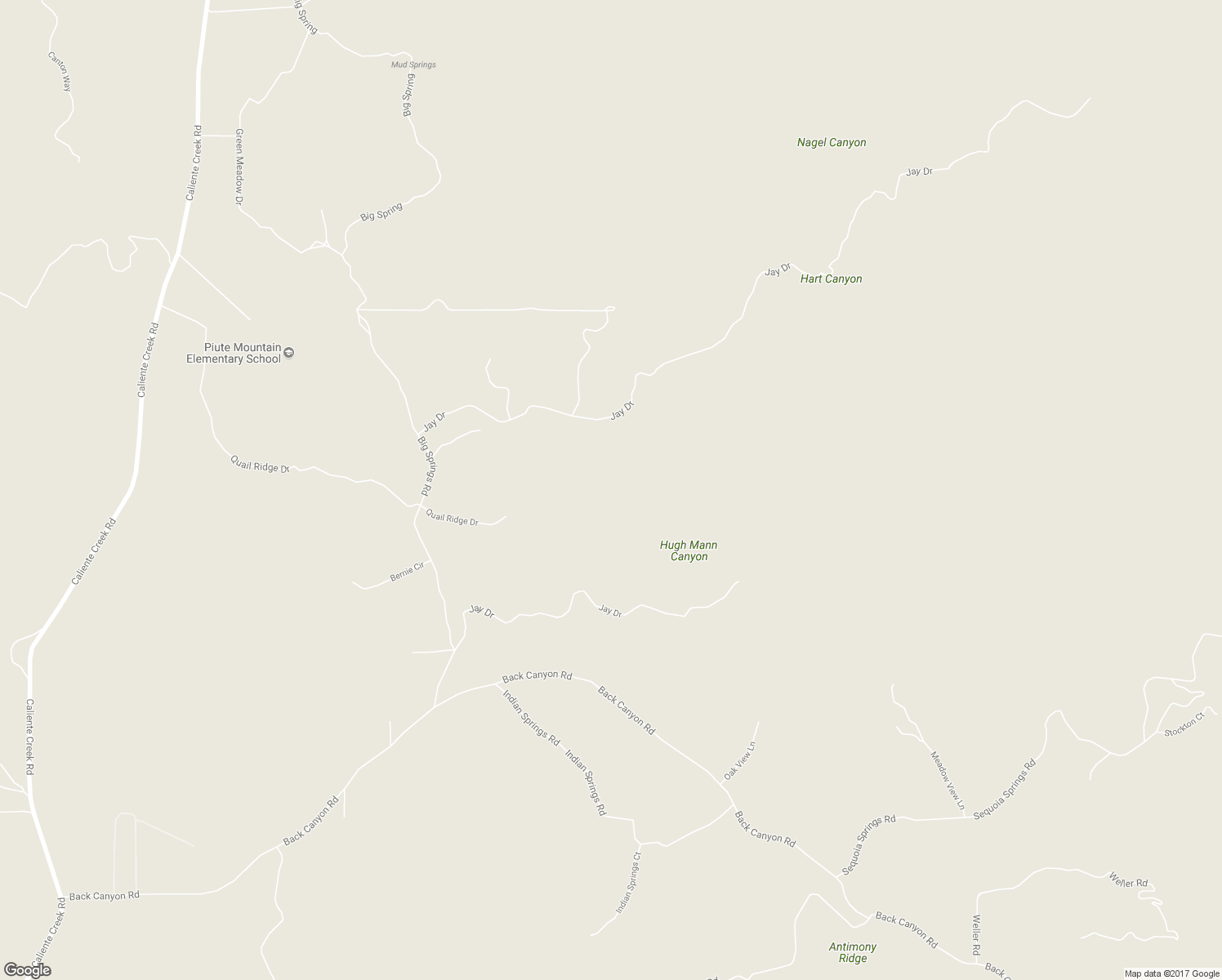 map of restaurants, bars, coffee shops, grocery stores, and more near 11543 Jay Drive in Kern County