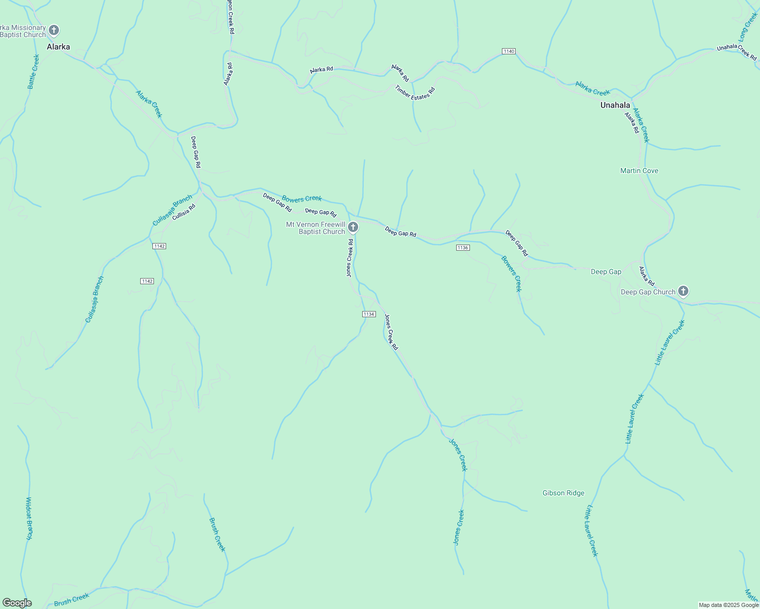 map of restaurants, bars, coffee shops, grocery stores, and more near 33 Bee Branch Road in Bryson City