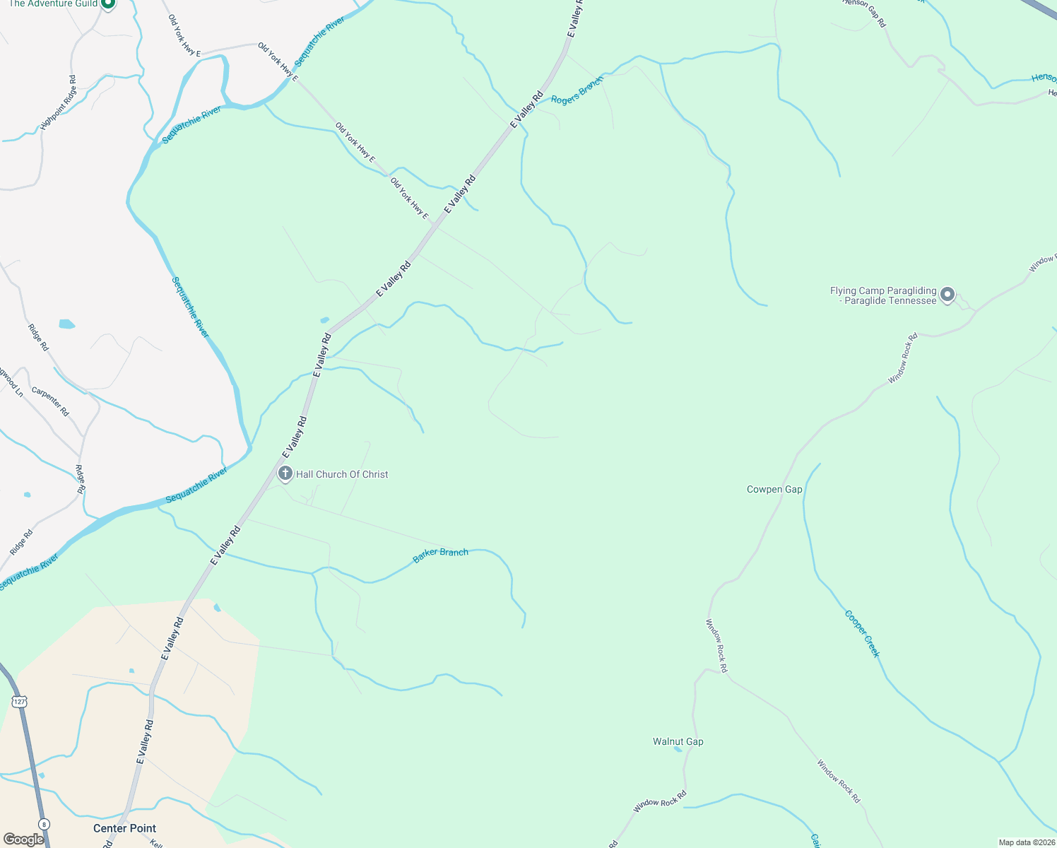 map of restaurants, bars, coffee shops, grocery stores, and more near 533 Gun Shop Road in Dunlap