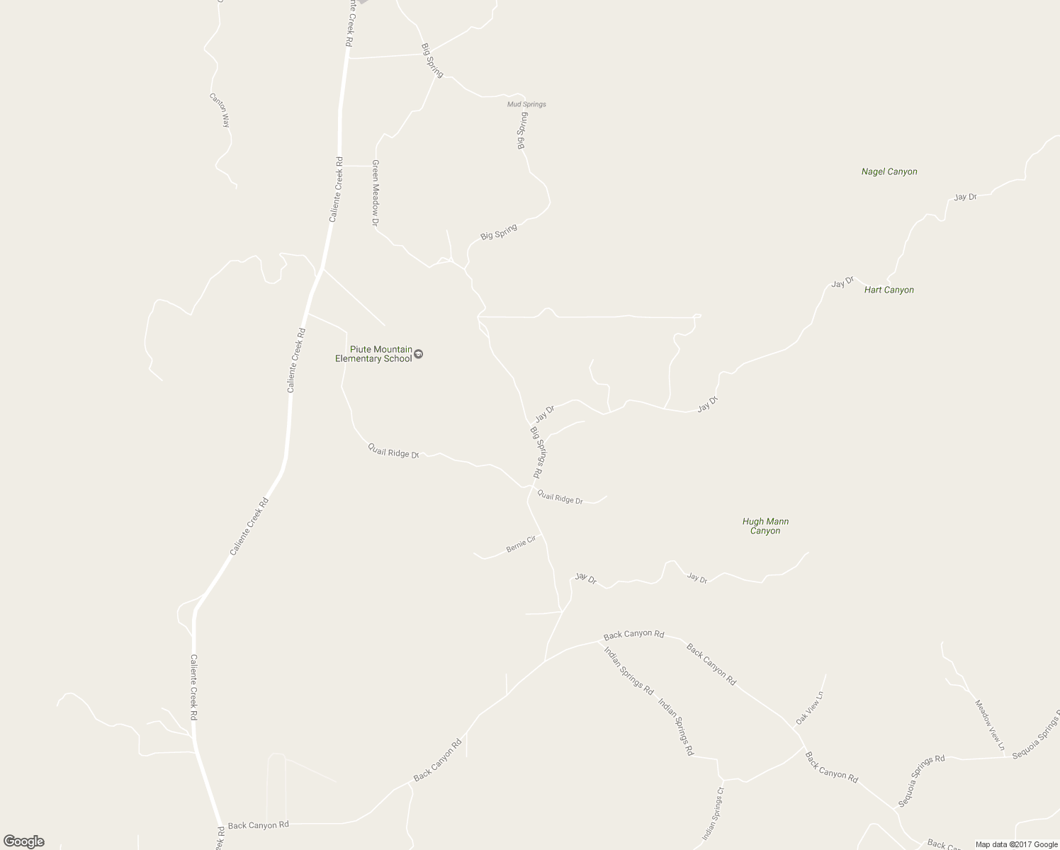 map of restaurants, bars, coffee shops, grocery stores, and more near Big Springs Road in Kern County