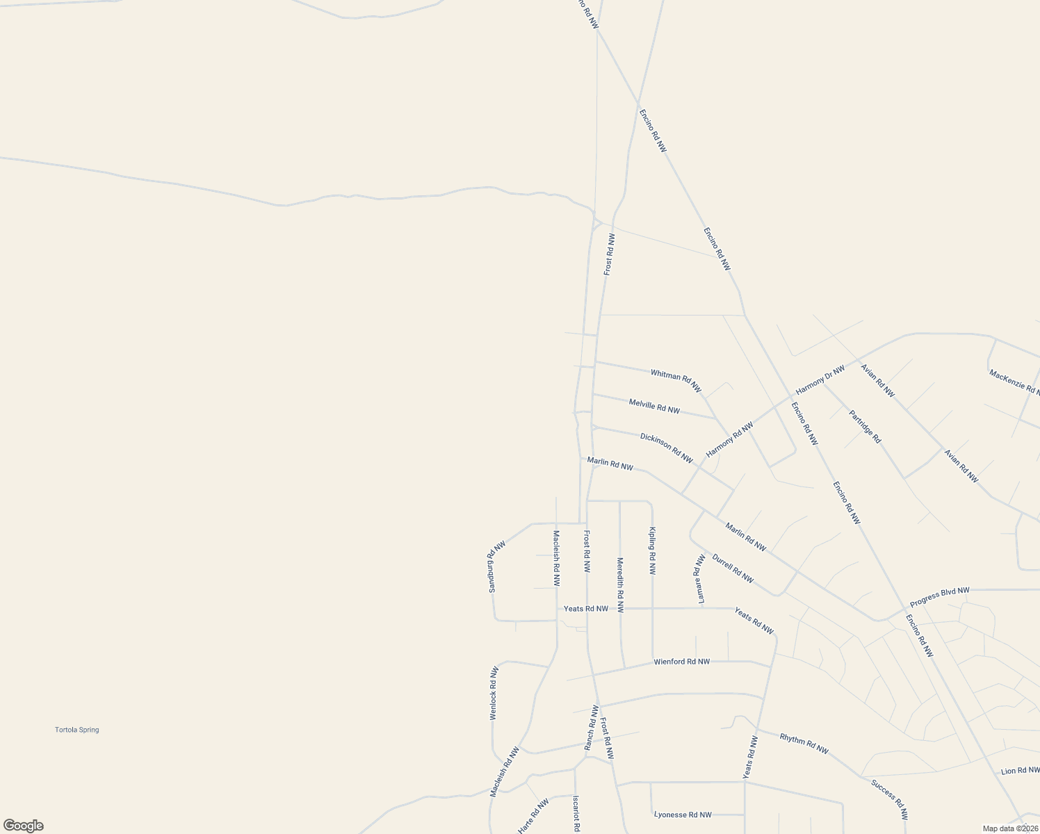 map of restaurants, bars, coffee shops, grocery stores, and more near Mullay Court Northwest in Rio Rancho