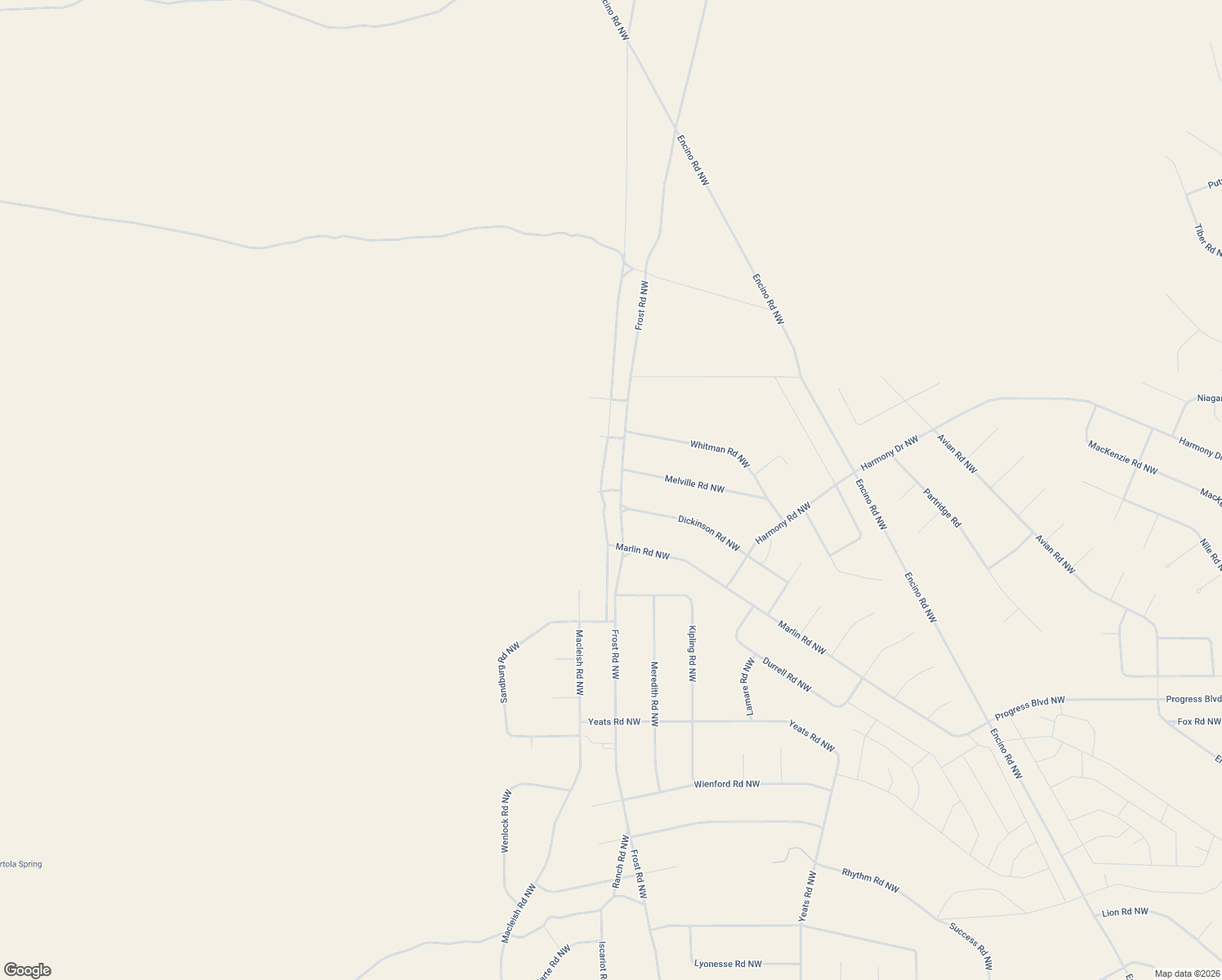 map of restaurants, bars, coffee shops, grocery stores, and more near Mullay Court Northwest in Rio Rancho
