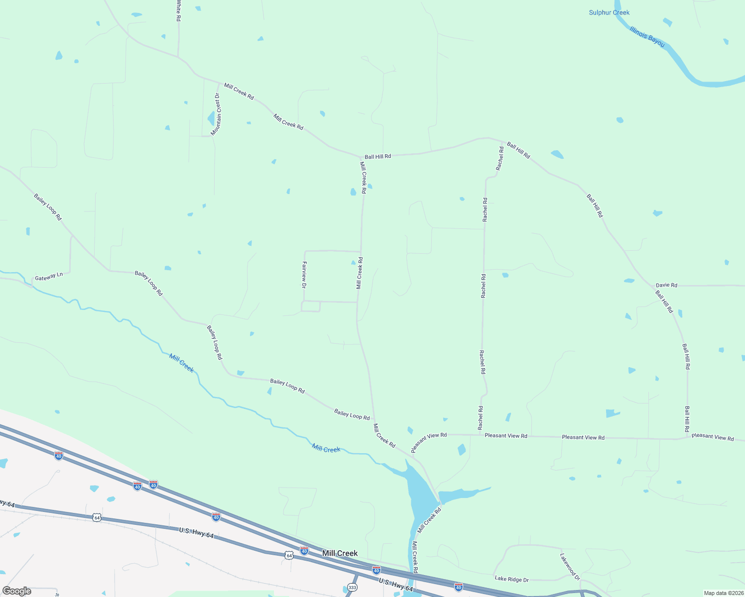 map of restaurants, bars, coffee shops, grocery stores, and more near 105-399 Steep Lane in Russellville