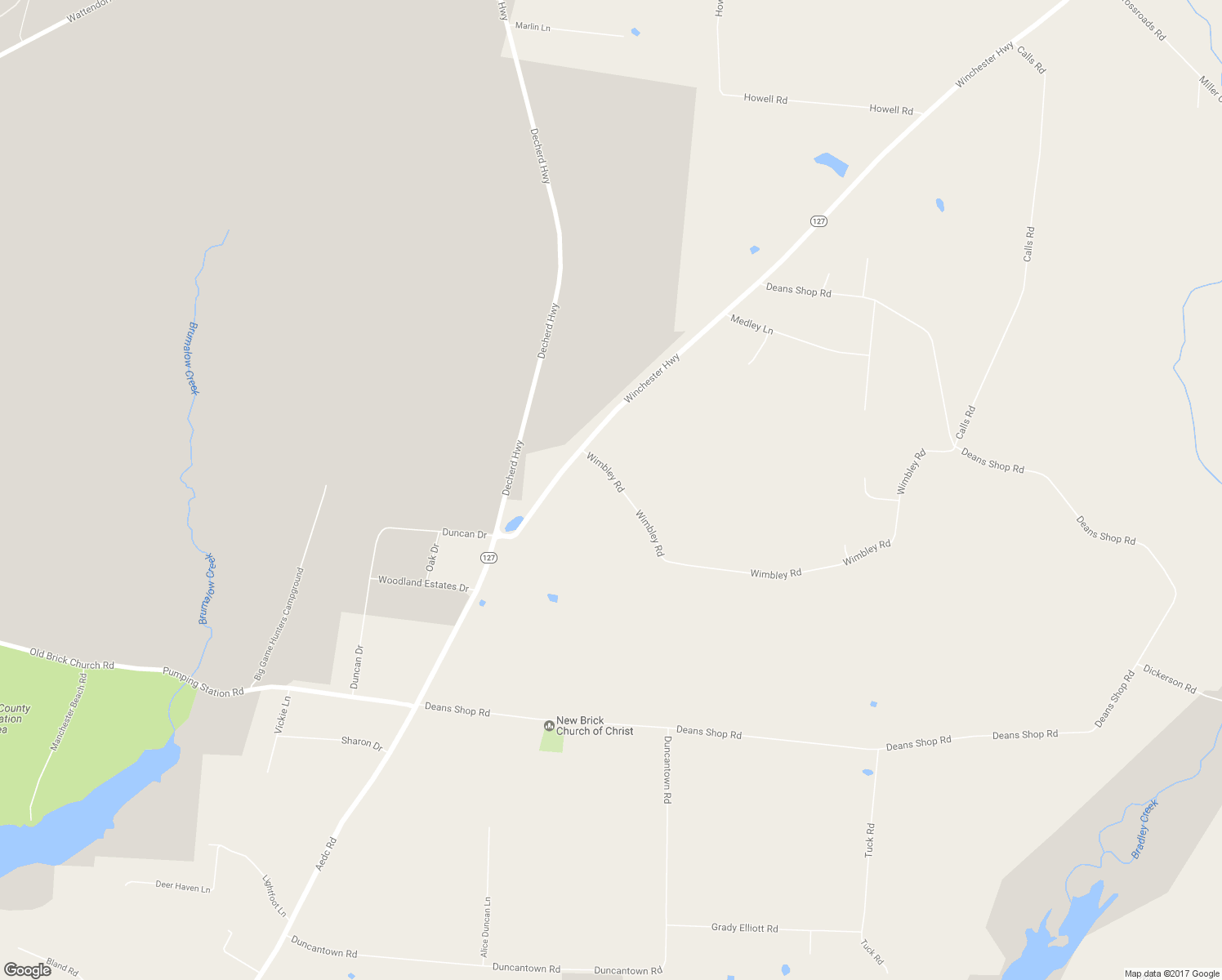 map of restaurants, bars, coffee shops, grocery stores, and more near 142 Wimbley Road in Estill Springs