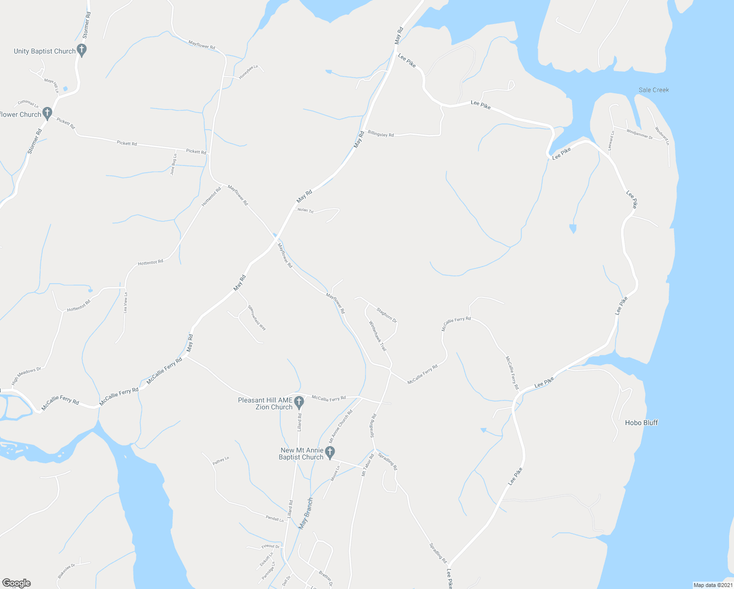 map of restaurants, bars, coffee shops, grocery stores, and more near 1827 Staghorn Drive in Soddy-Daisy