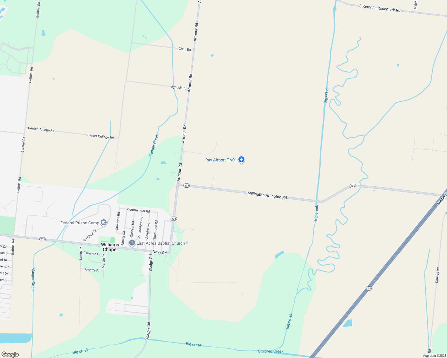 map of restaurants, bars, coffee shops, grocery stores, and more near 7290 Millington Arlington Road in Millington