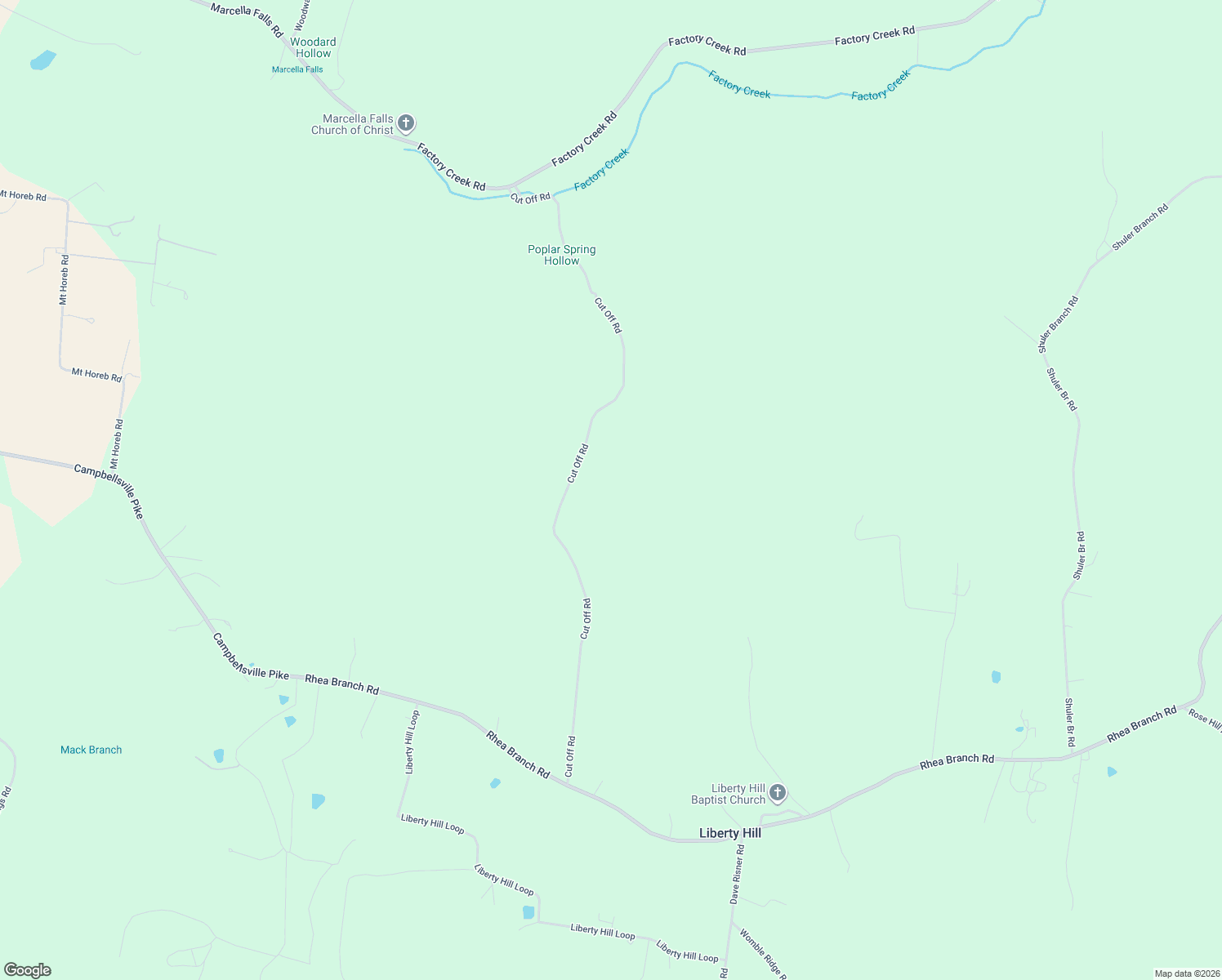 map of restaurants, bars, coffee shops, grocery stores, and more near 861-899 Cut Off Road in Ethridge