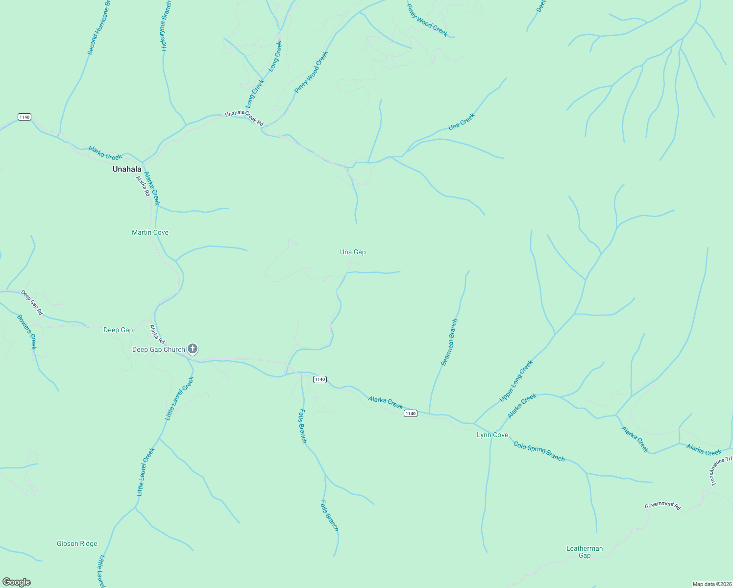 map of restaurants, bars, coffee shops, grocery stores, and more near 620 Mason Branch Road in Bryson City