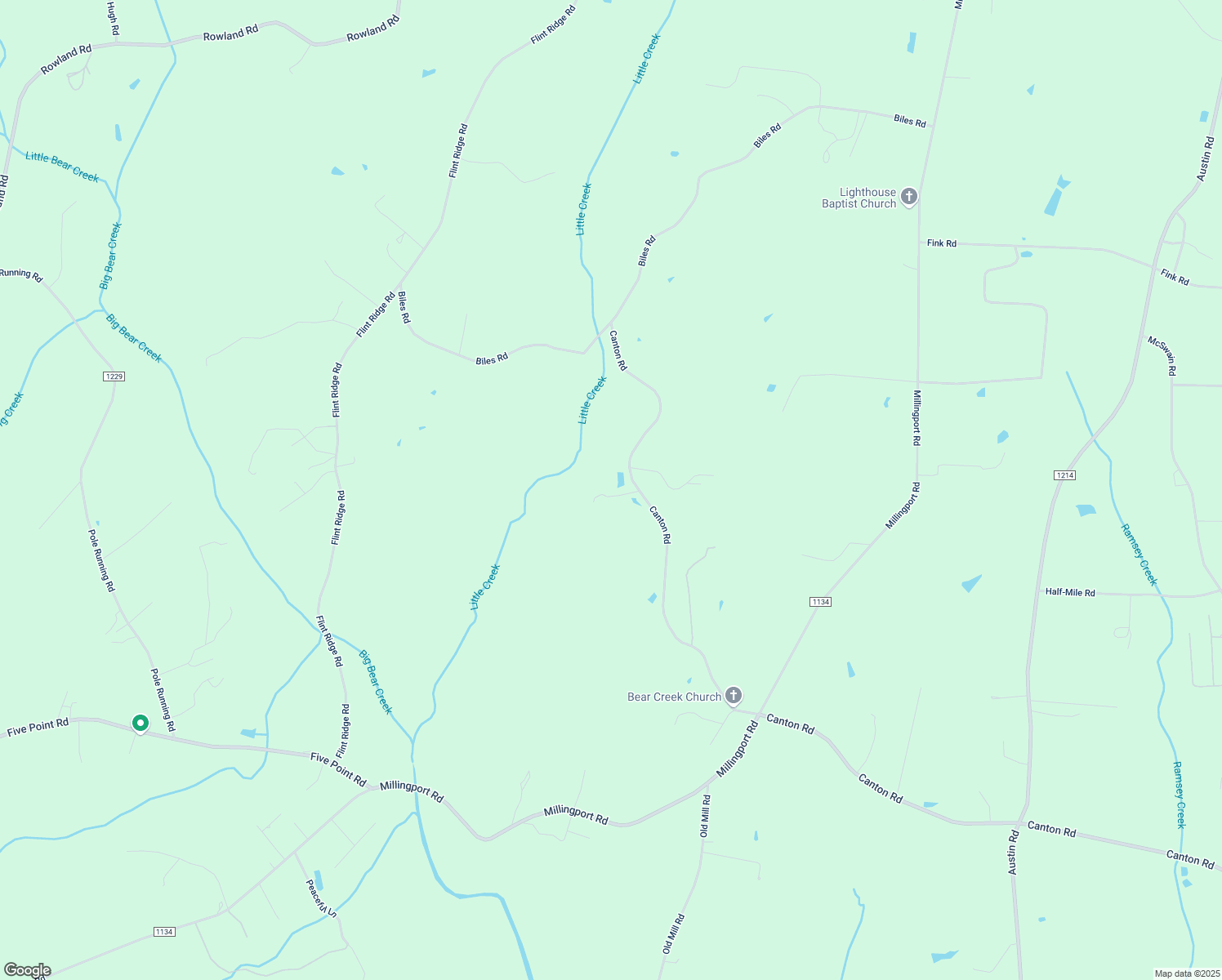 map of restaurants, bars, coffee shops, grocery stores, and more near 21868 Canton Road in Albemarle