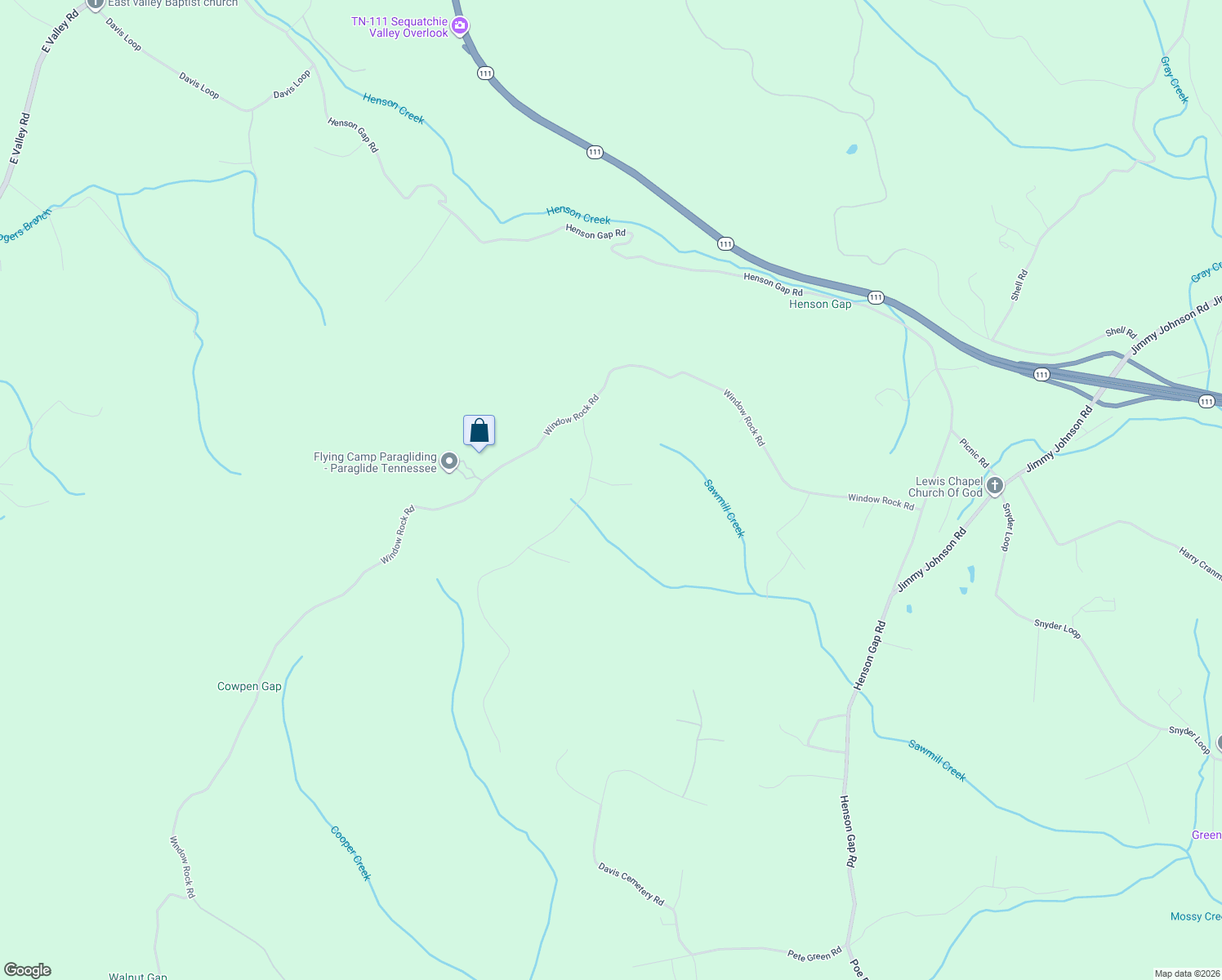 map of restaurants, bars, coffee shops, grocery stores, and more near Forest View Lane in Dunlap