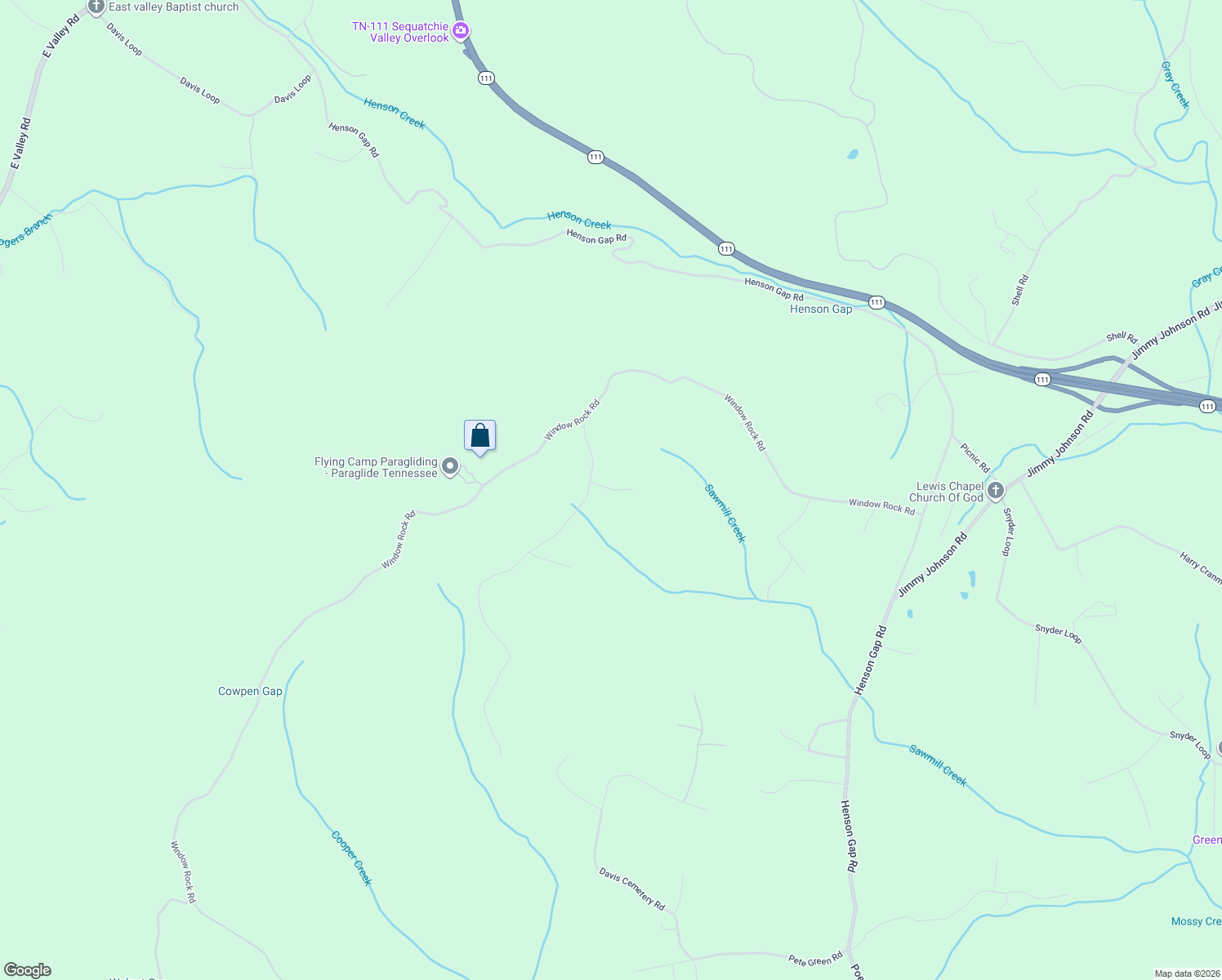 map of restaurants, bars, coffee shops, grocery stores, and more near Forest View Lane in Dunlap