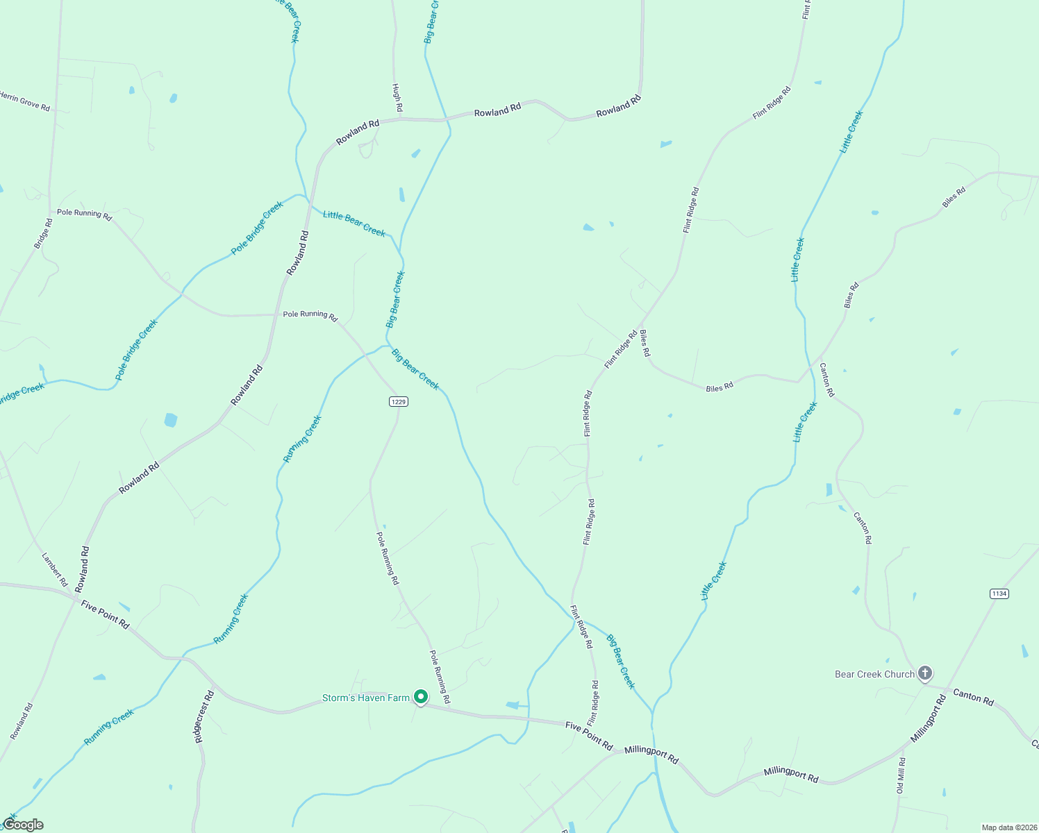 map of restaurants, bars, coffee shops, grocery stores, and more near 28531 Flint Ridge Road in Albemarle