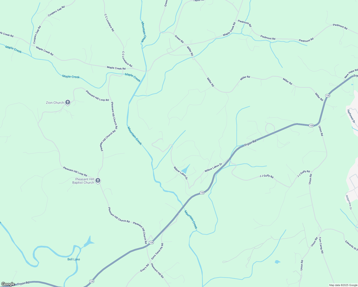 map of restaurants, bars, coffee shops, grocery stores, and more near 306 Observation Ridge in Rutherfordton