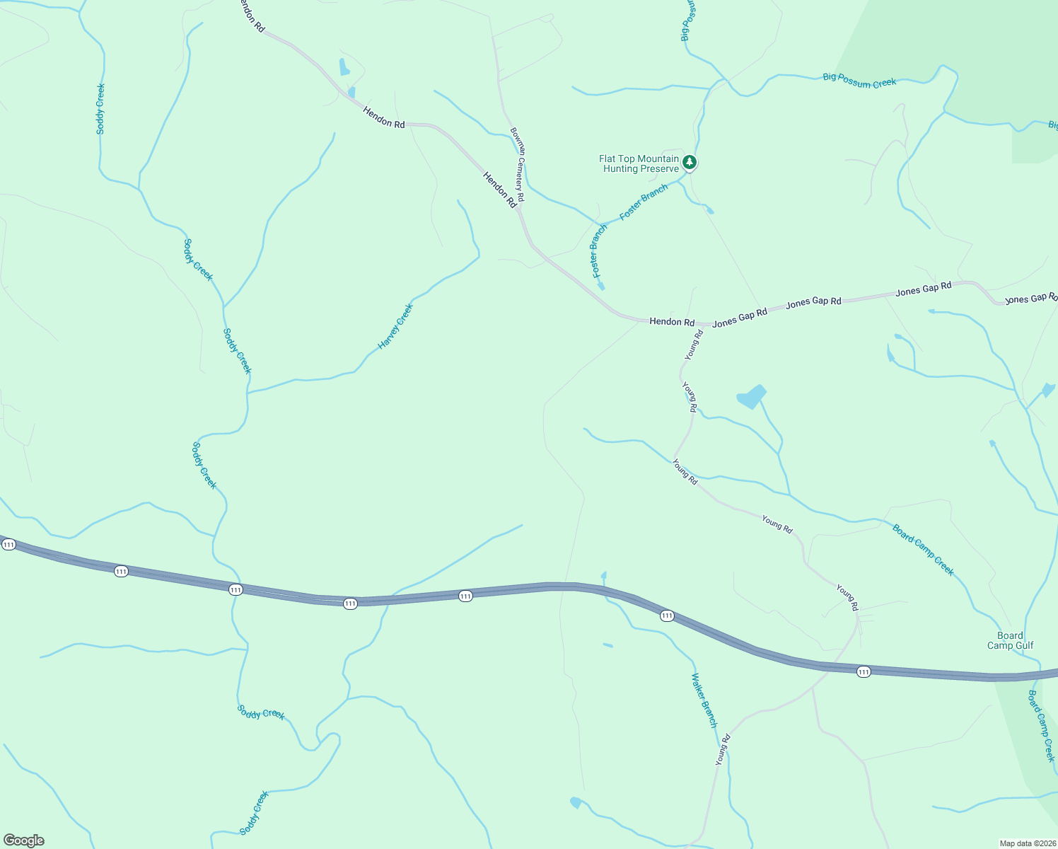 map of restaurants, bars, coffee shops, grocery stores, and more near 823 Coke Bowman Road in Graysville