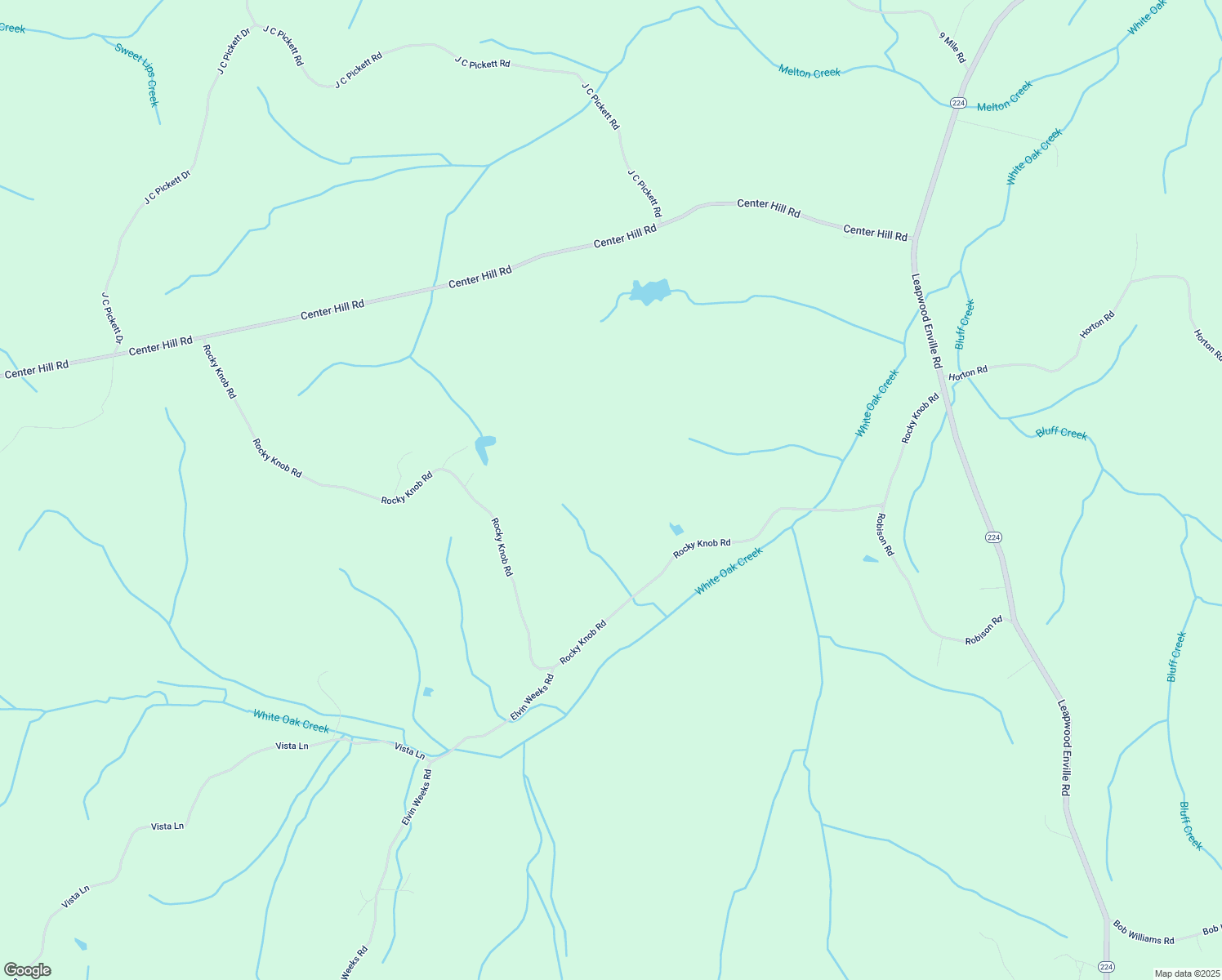 map of restaurants, bars, coffee shops, grocery stores, and more near 1151 Rocky Knob Road in Finger