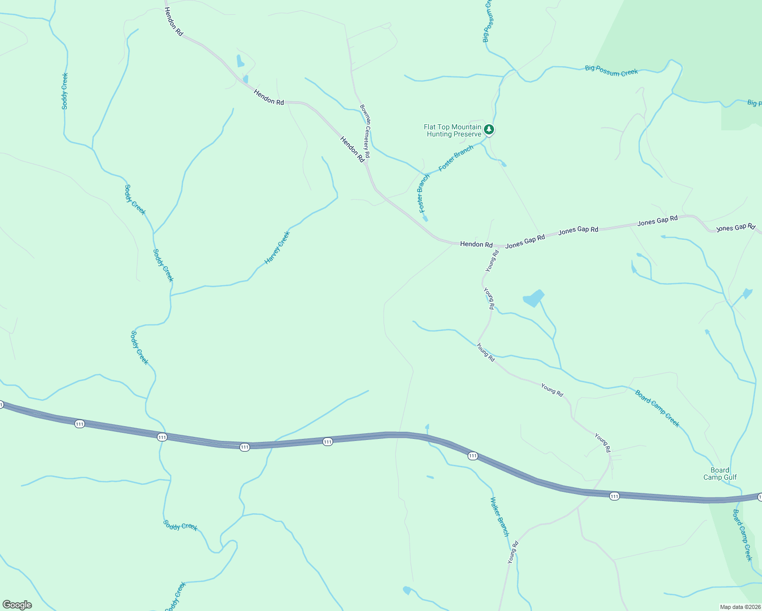 map of restaurants, bars, coffee shops, grocery stores, and more near 823 Coke Bowman Road in Graysville