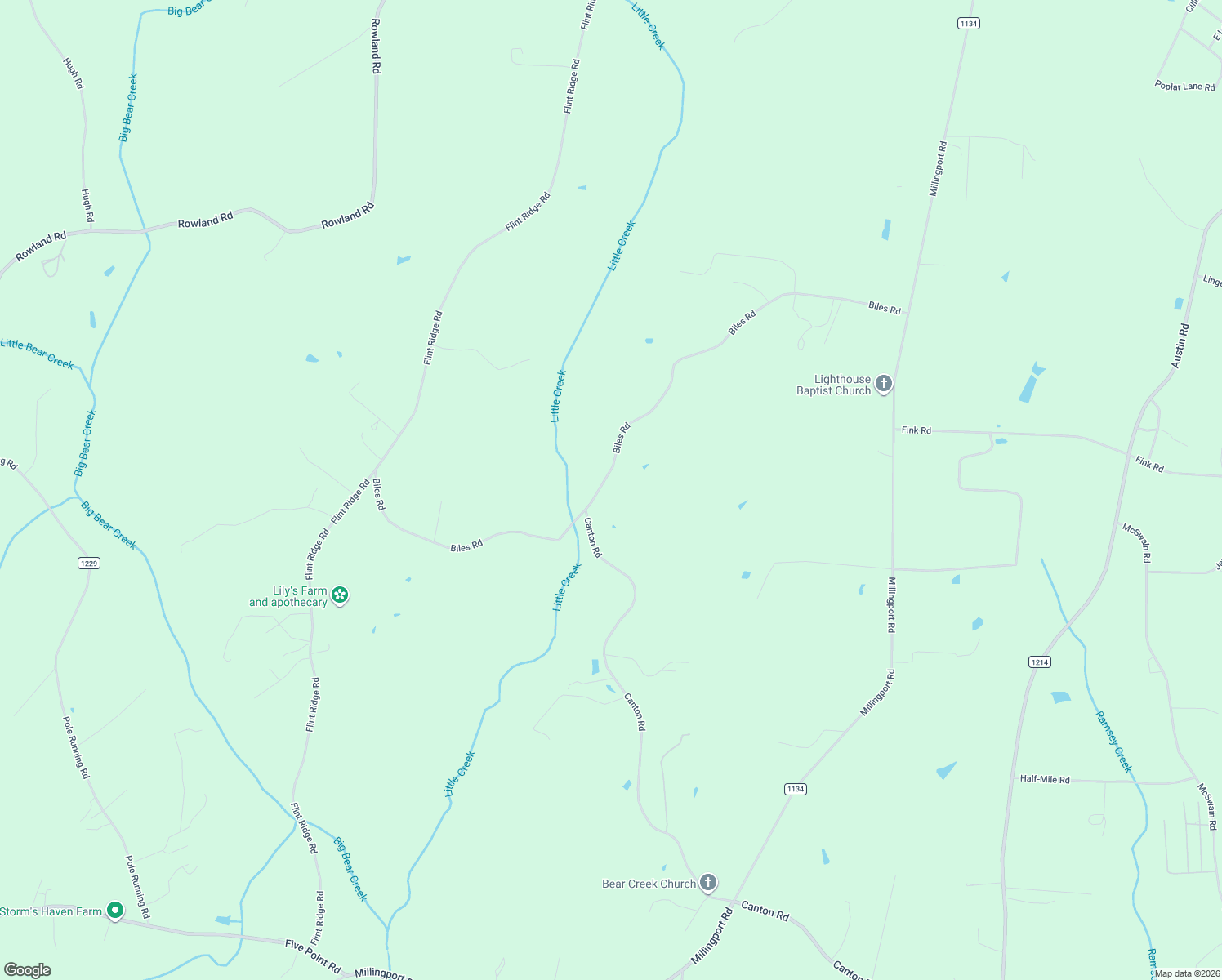 map of restaurants, bars, coffee shops, grocery stores, and more near 20800 Biles Road in Albemarle