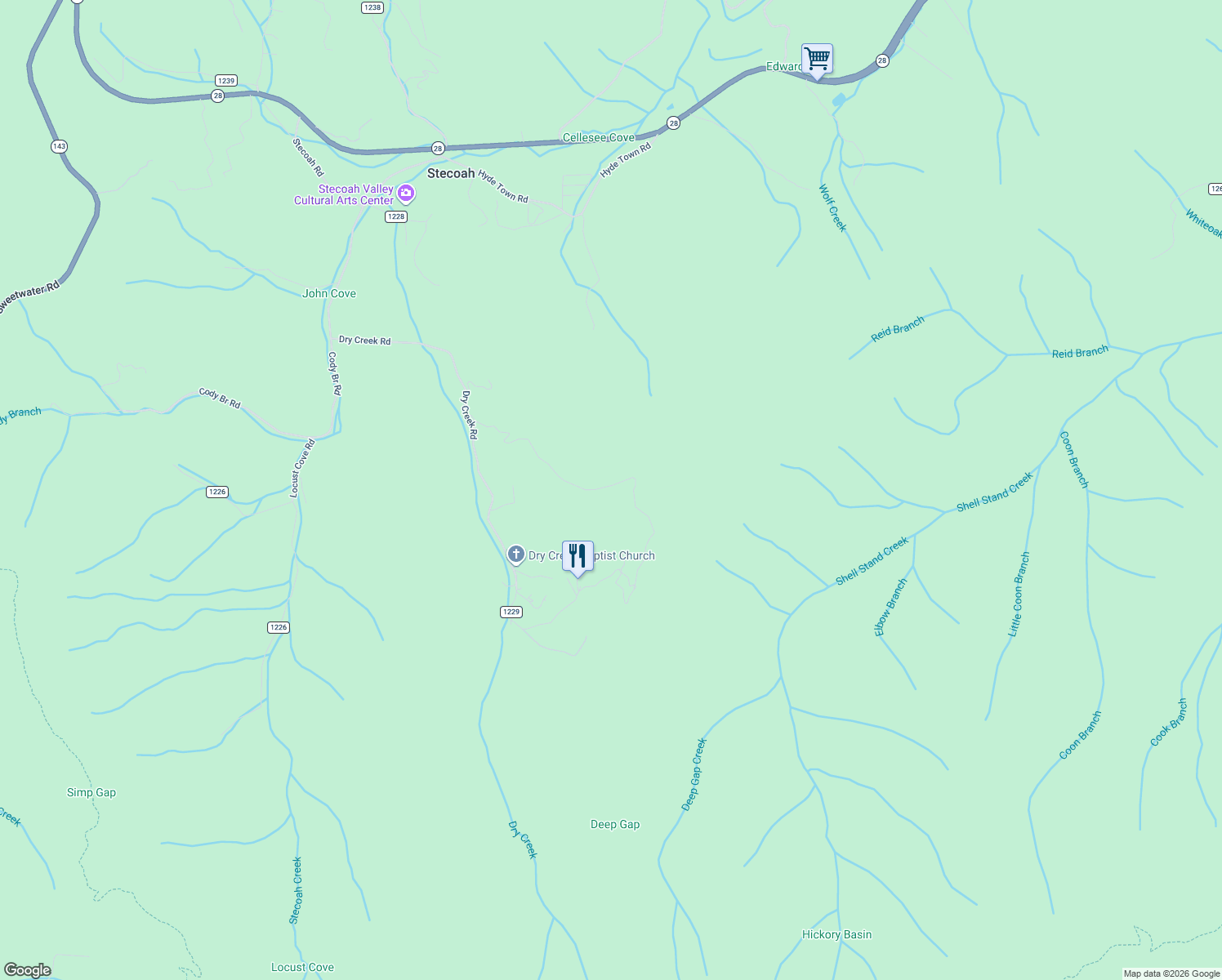 map of restaurants, bars, coffee shops, grocery stores, and more near Baldwin Road in Robbinsville