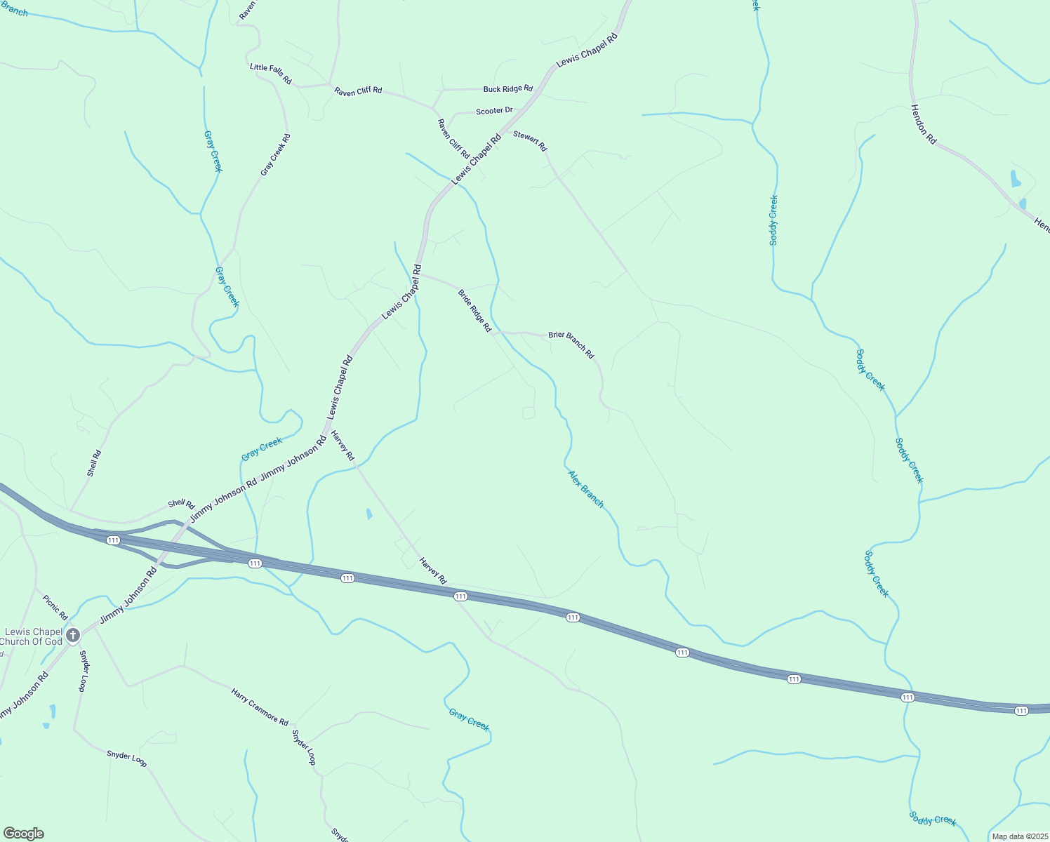 map of restaurants, bars, coffee shops, grocery stores, and more near 328 Brier Lake Road in Graysville
