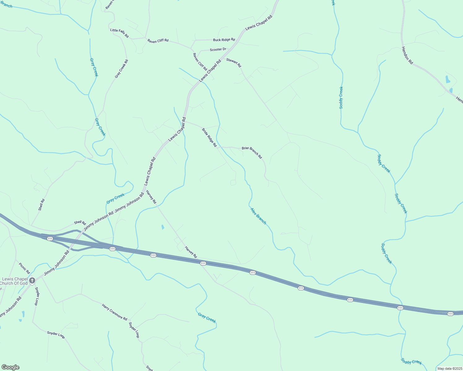 map of restaurants, bars, coffee shops, grocery stores, and more near 328 Brier Lake Road in Graysville