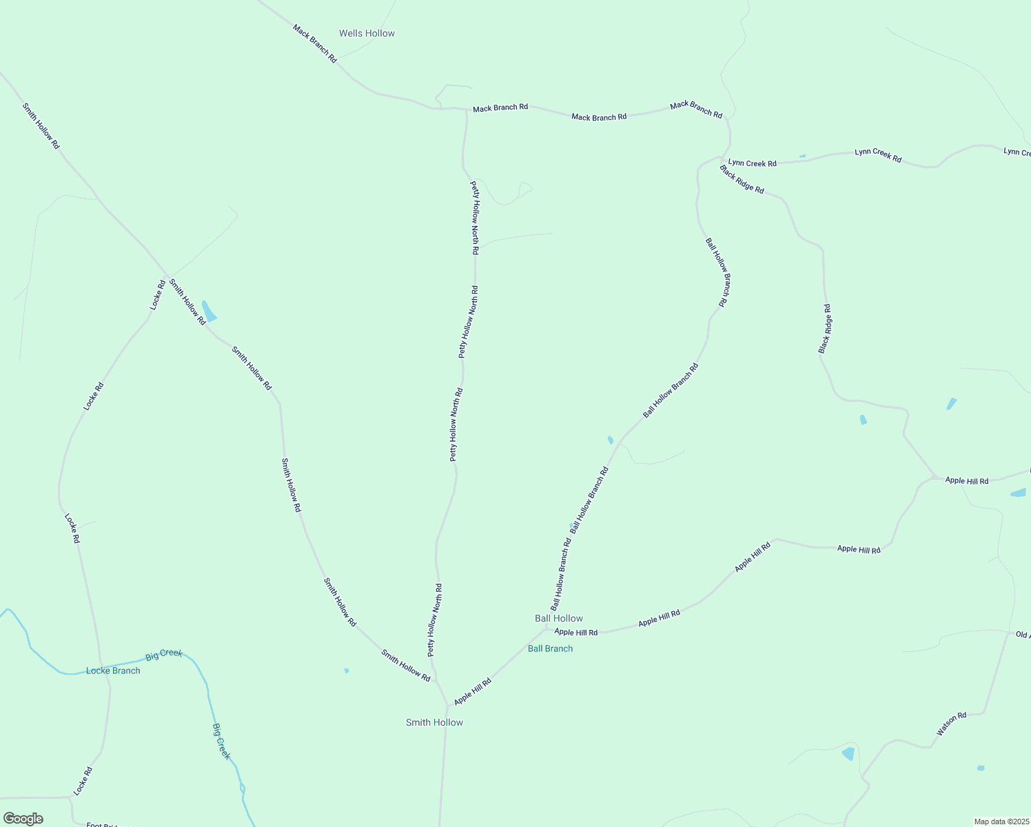 map of restaurants, bars, coffee shops, grocery stores, and more near 950 Petty Hollow North Road in Lynnville