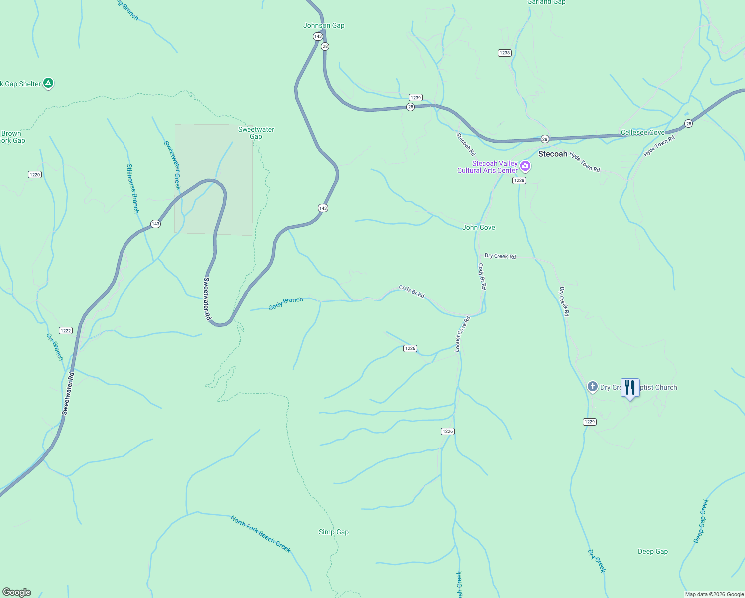 map of restaurants, bars, coffee shops, grocery stores, and more near 1341 Cody Bridge Road in Robbinsville