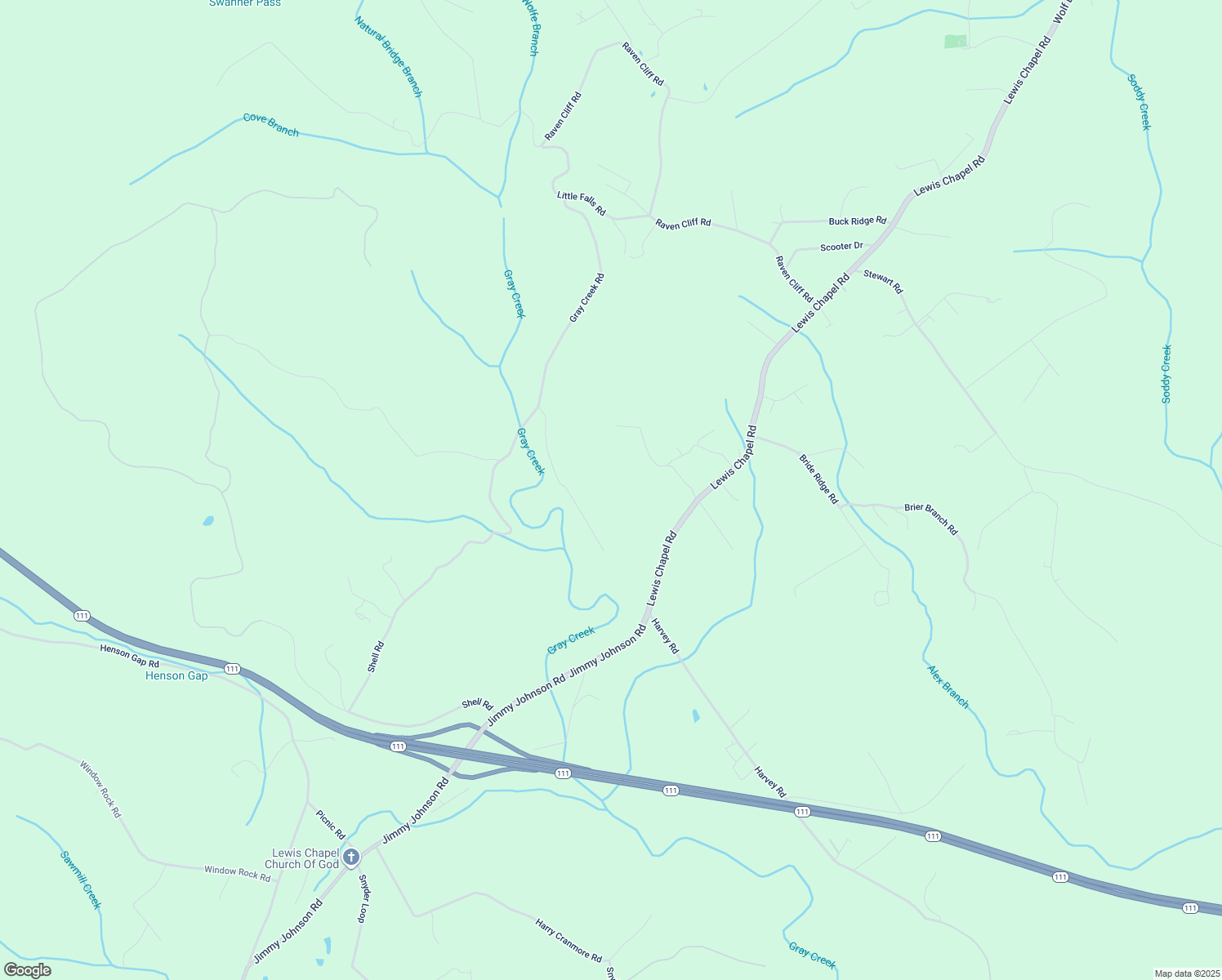 map of restaurants, bars, coffee shops, grocery stores, and more near 1901 Lewis Chapel Road in Graysville