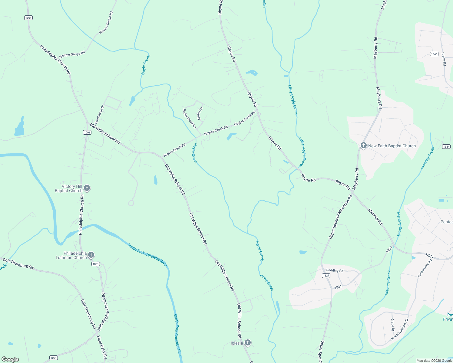 map of restaurants, bars, coffee shops, grocery stores, and more near 1581 Rhyne Road in Dallas