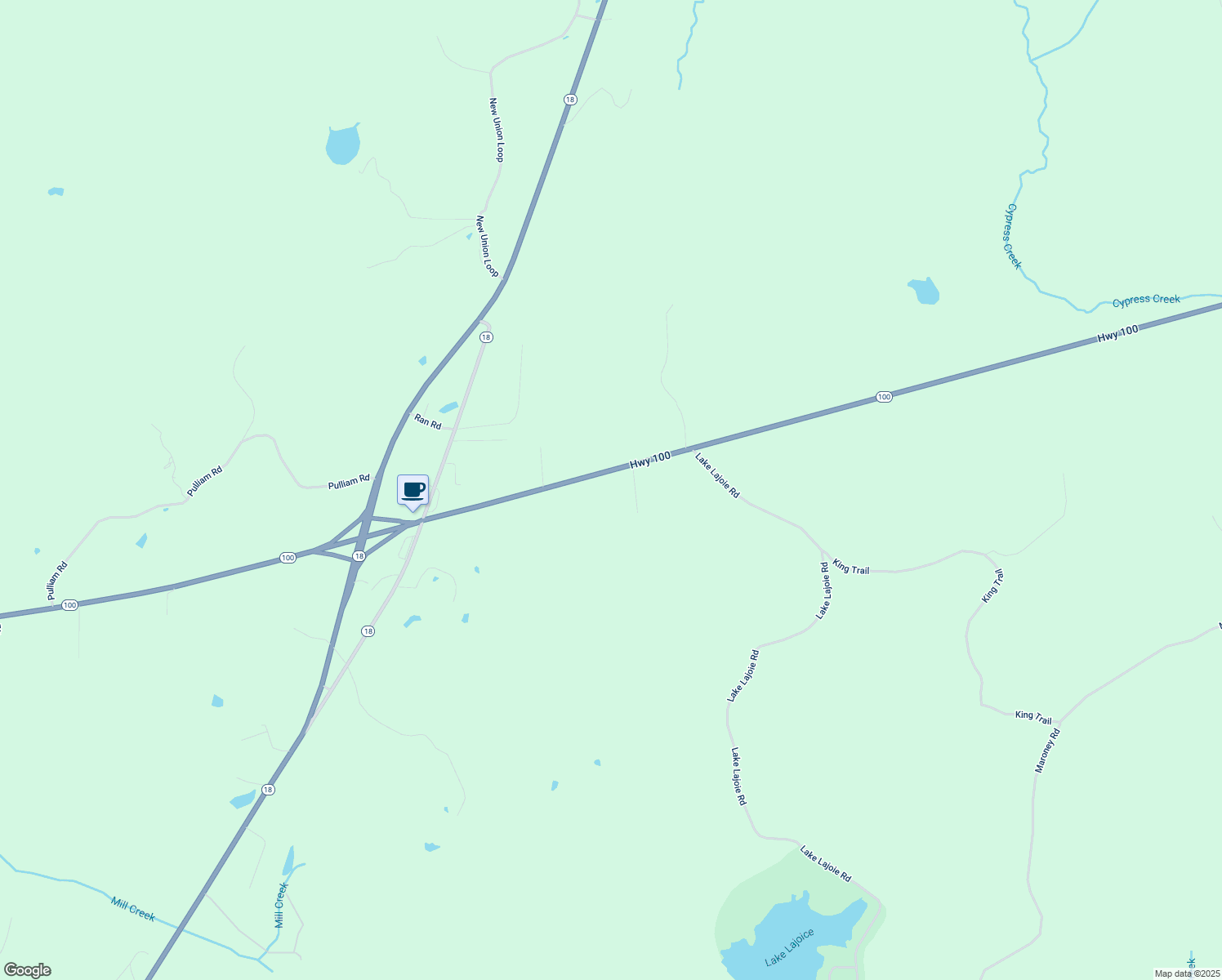 map of restaurants, bars, coffee shops, grocery stores, and more near 16340 Tennessee 100 in Medon