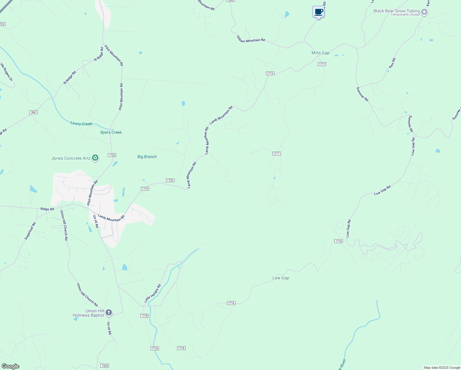 map of restaurants, bars, coffee shops, grocery stores, and more near 114 Chickasaw Trail in Hendersonville