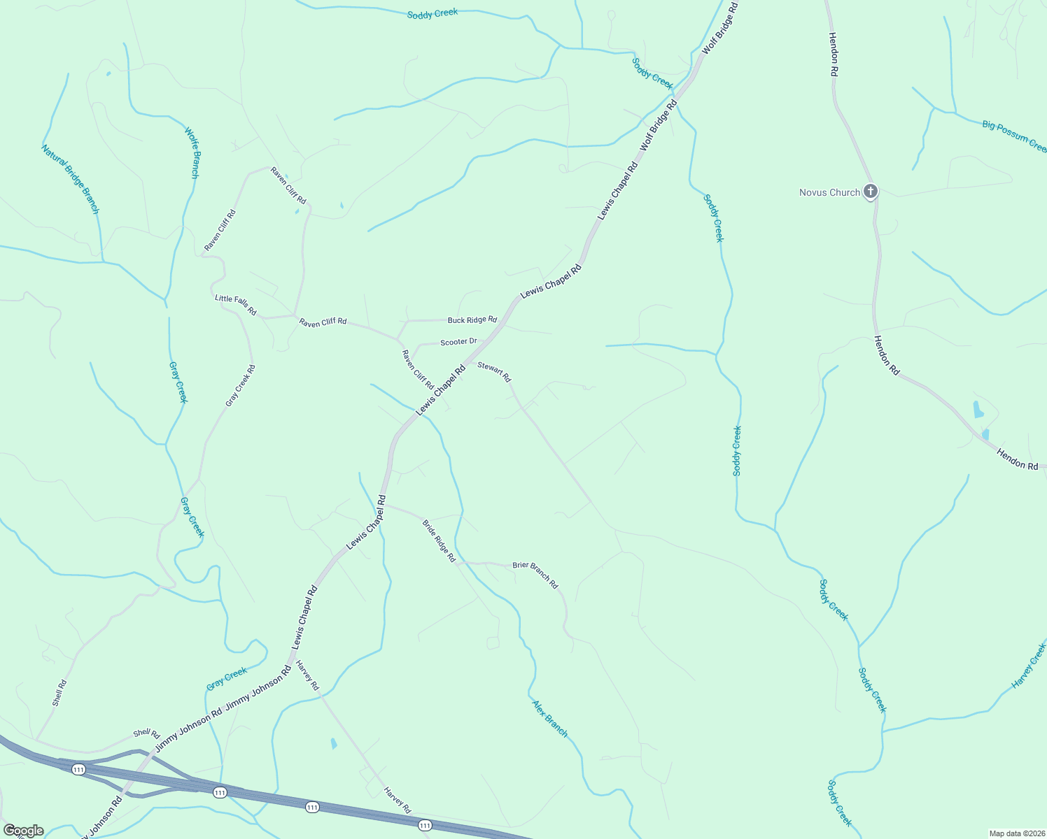 map of restaurants, bars, coffee shops, grocery stores, and more near 280 Stewart Road in Graysville
