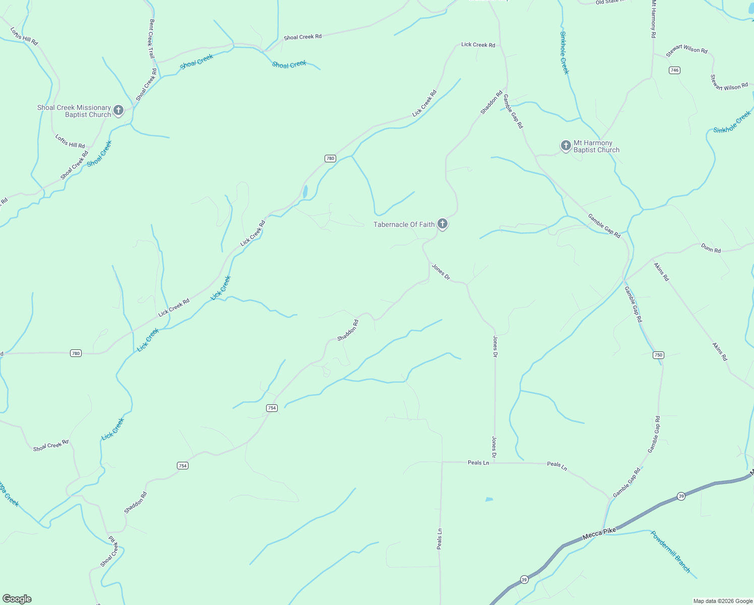 map of restaurants, bars, coffee shops, grocery stores, and more near 460 Shadden Road in Tellico Plains