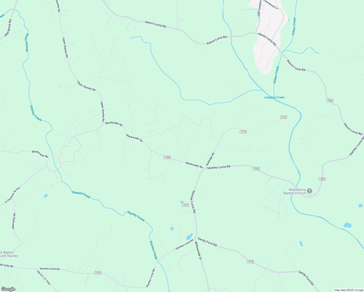 map of restaurants, bars, coffee shops, grocery stores, and more near 113 Sawtooth Lane in Stanley