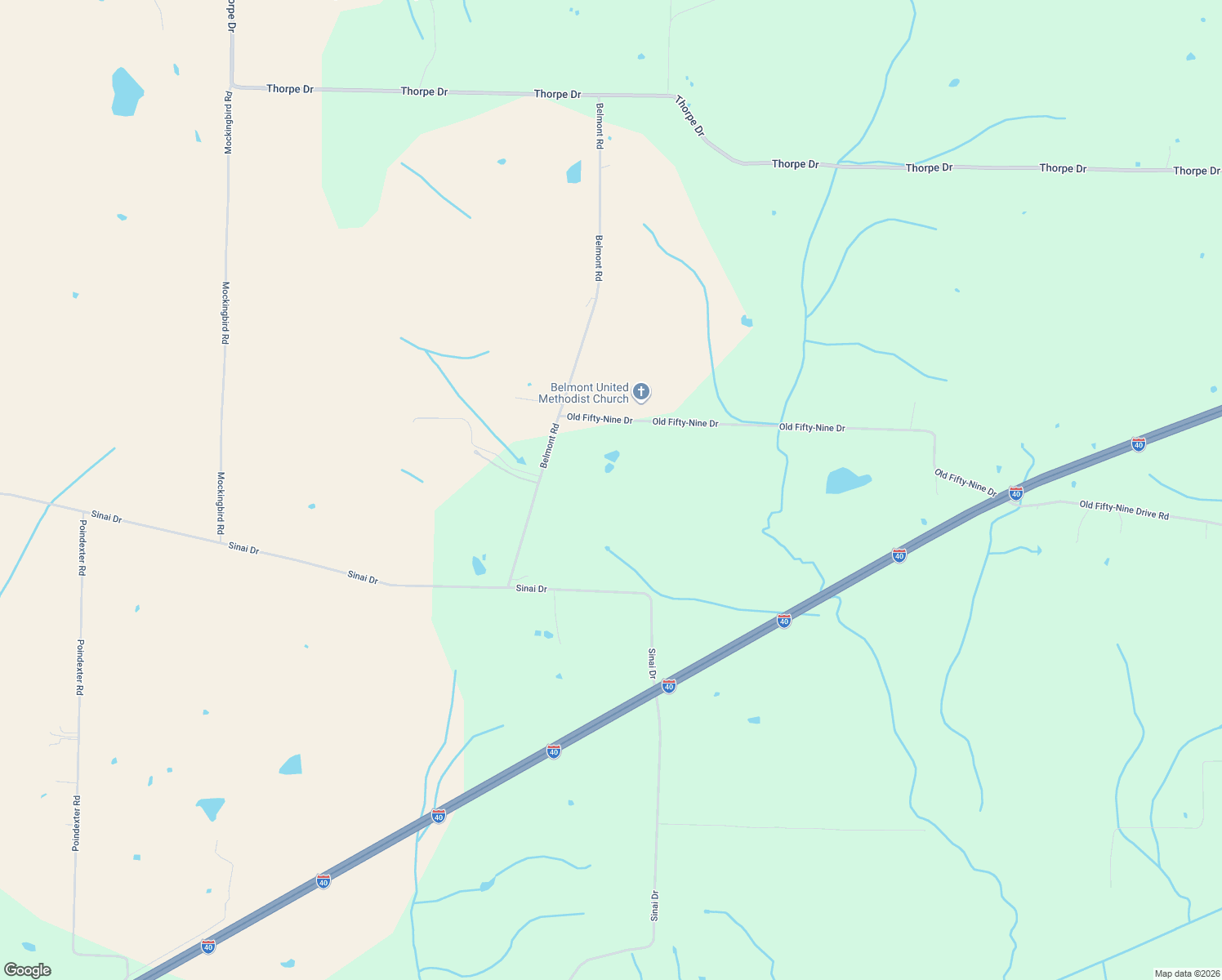 map of restaurants, bars, coffee shops, grocery stores, and more near 420 Belmont Road in Mason