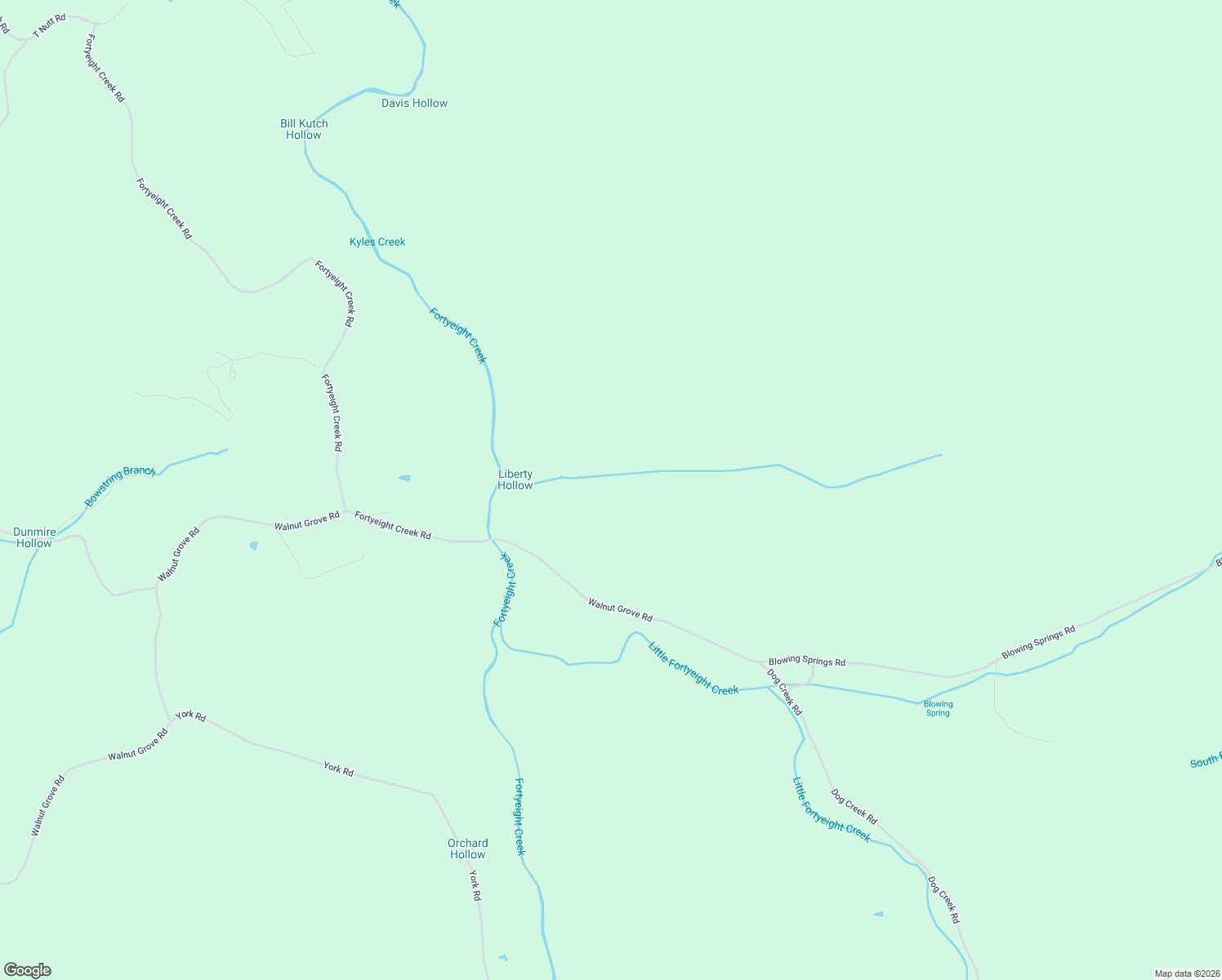 map of restaurants, bars, coffee shops, grocery stores, and more near 2869-3005 Walnut Grove Road in Waynesboro