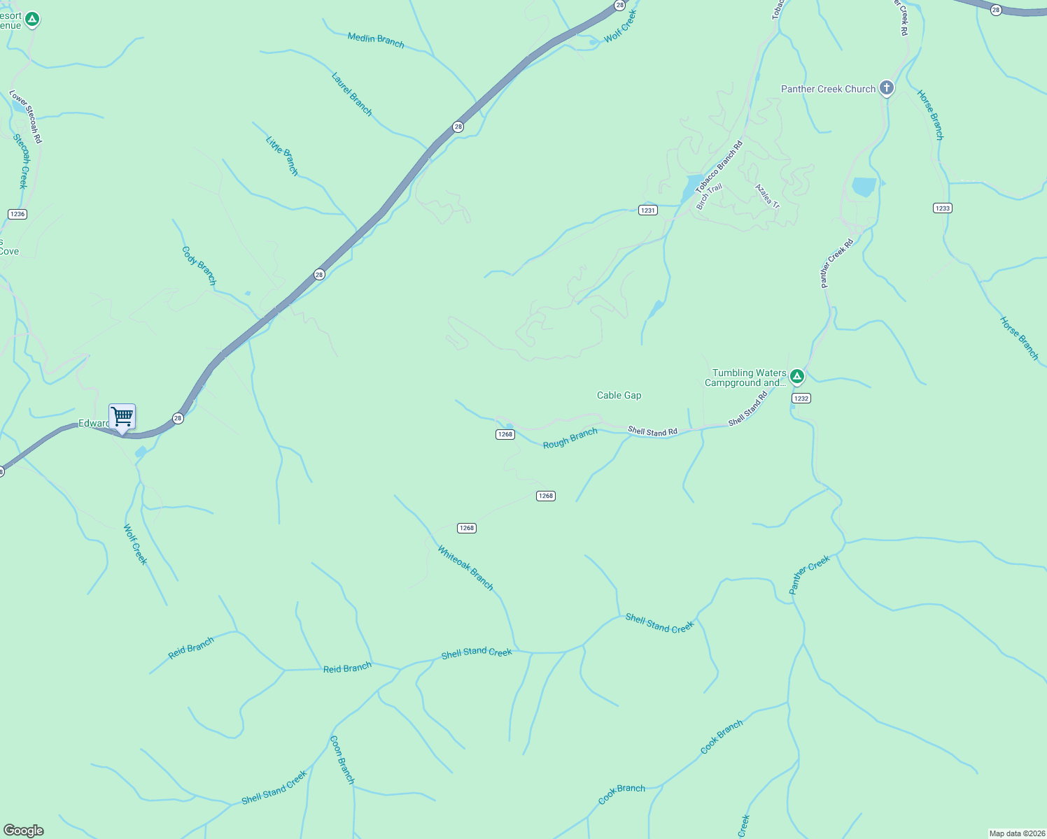 map of restaurants, bars, coffee shops, grocery stores, and more near 1044 Shell Stand Road in Robbinsville