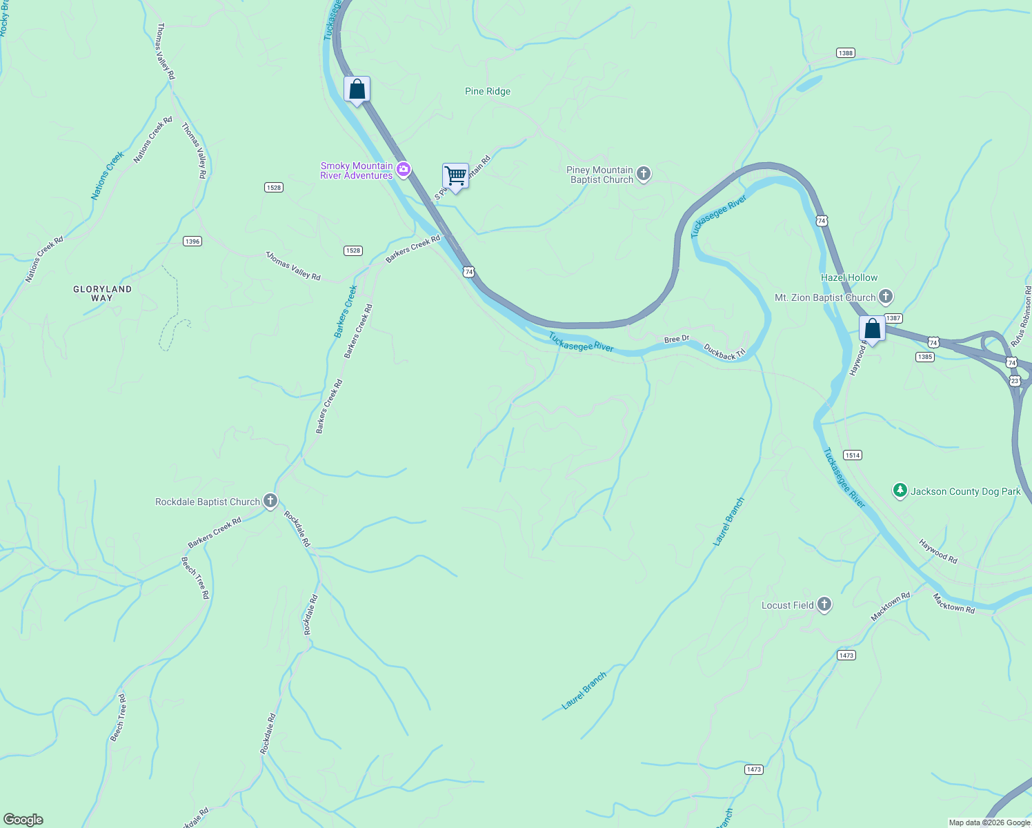 map of restaurants, bars, coffee shops, grocery stores, and more near 516 Tomahawk Trail in Whittier