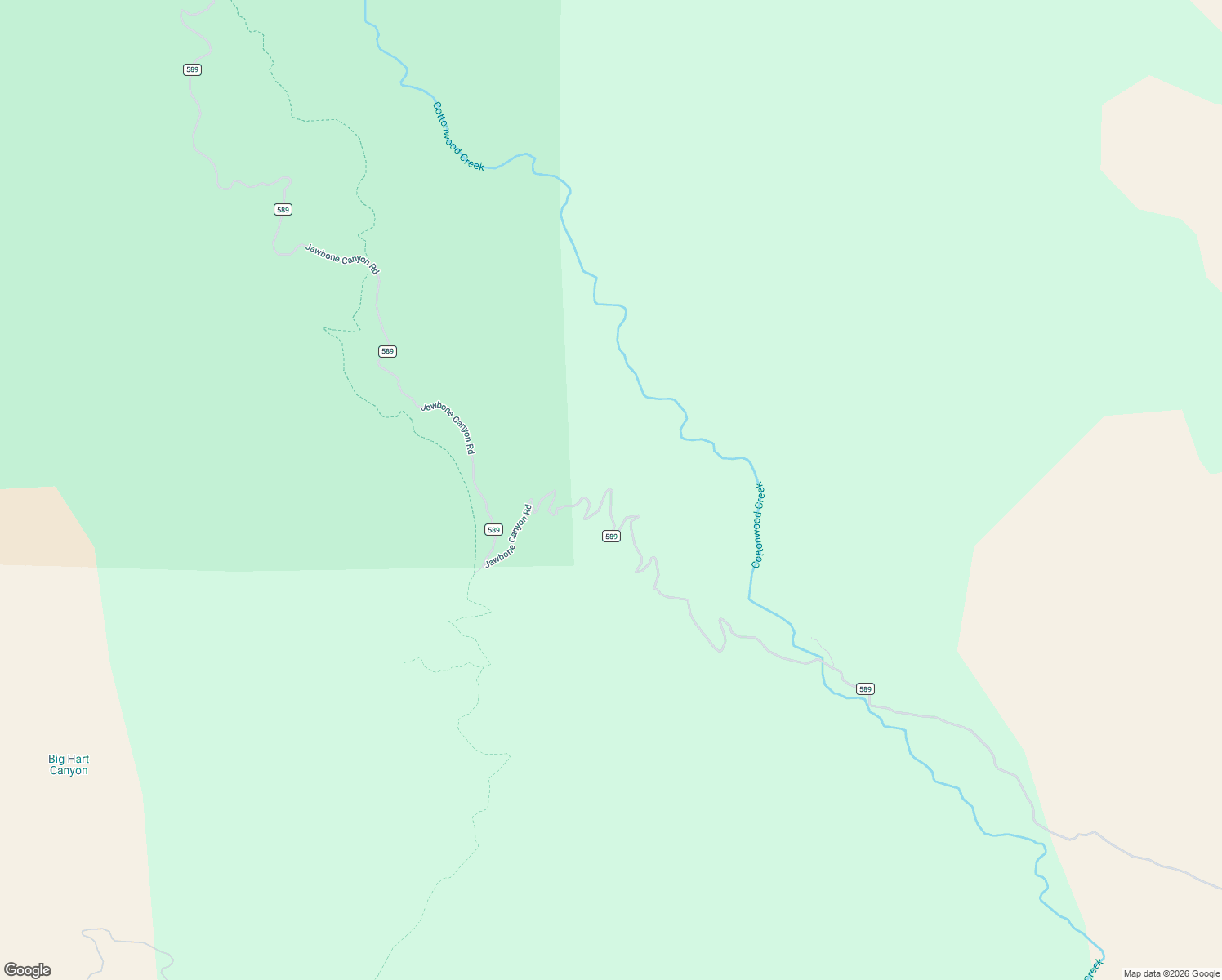 map of restaurants, bars, coffee shops, grocery stores, and more near Jawbone Canyon Road in Havilah