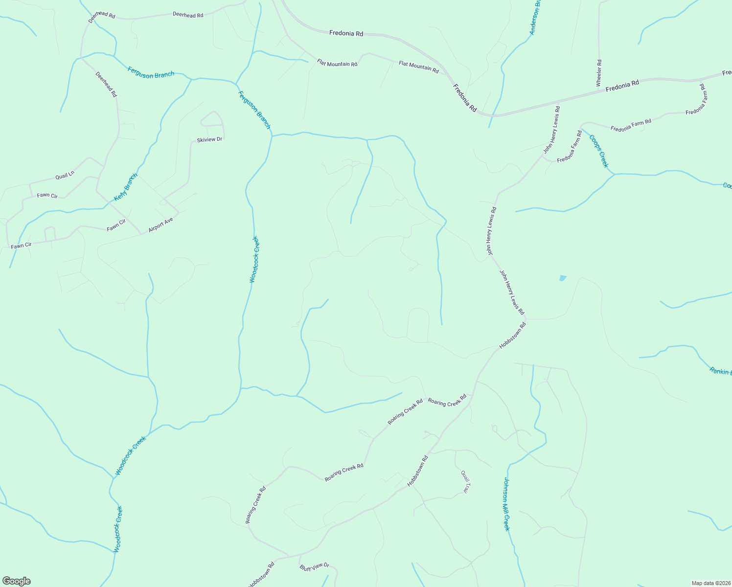 map of restaurants, bars, coffee shops, grocery stores, and more near 783 Leather Gap Road in Dunlap