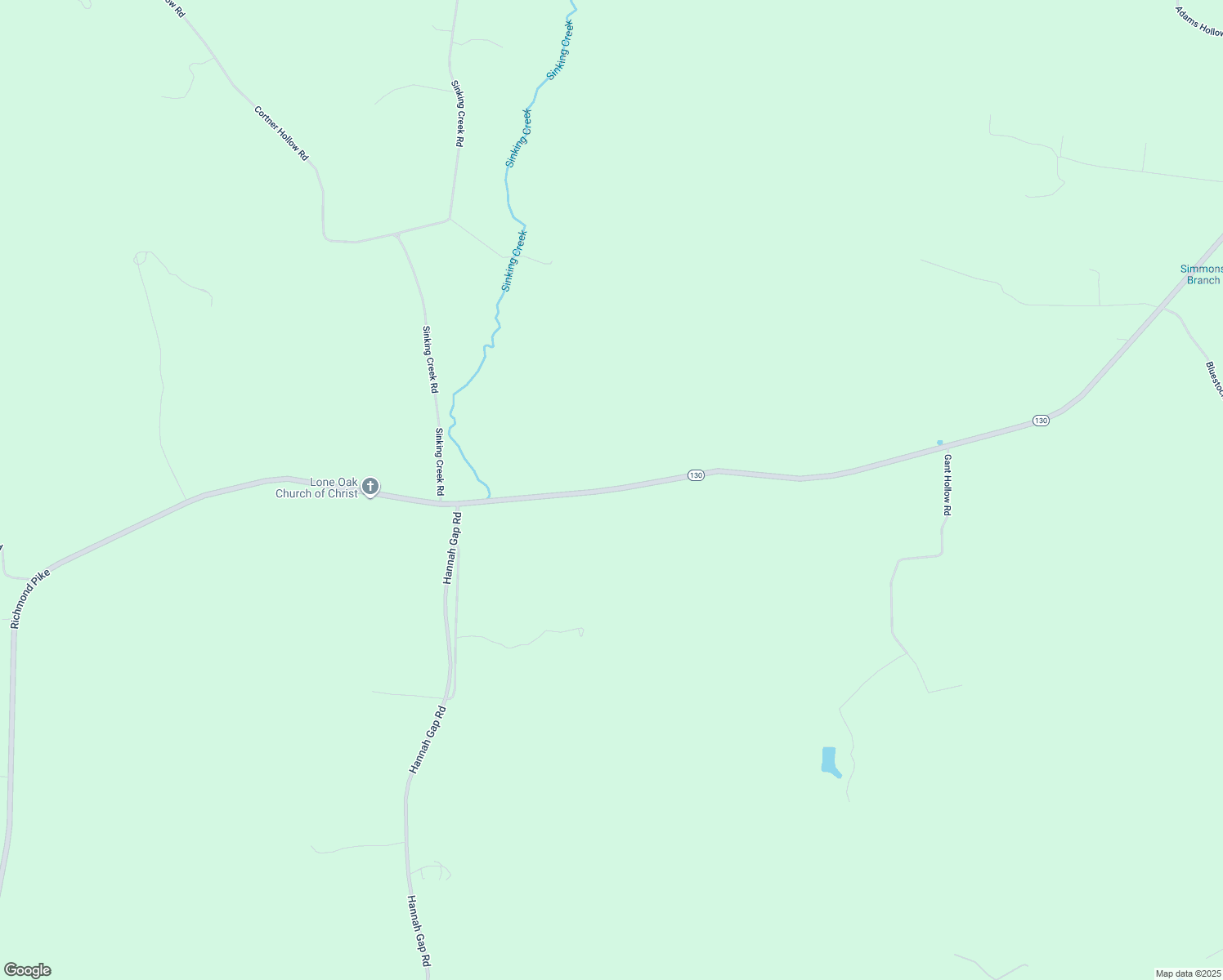 map of restaurants, bars, coffee shops, grocery stores, and more near 2366 Tennessee 130 in Petersburg