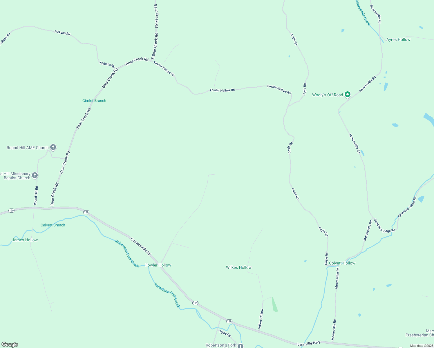 map of restaurants, bars, coffee shops, grocery stores, and more near 3847 Hospital Hollow Road in Lynnville