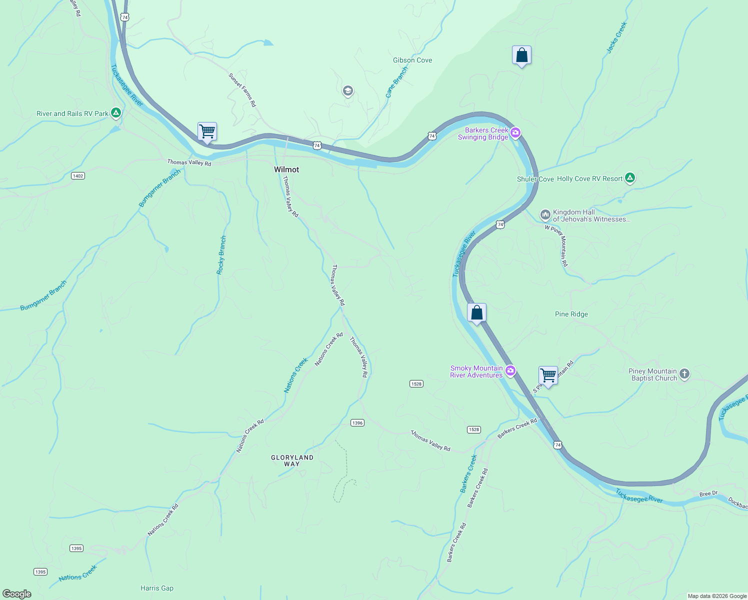 map of restaurants, bars, coffee shops, grocery stores, and more near 14 Oak View Drive in Whittier