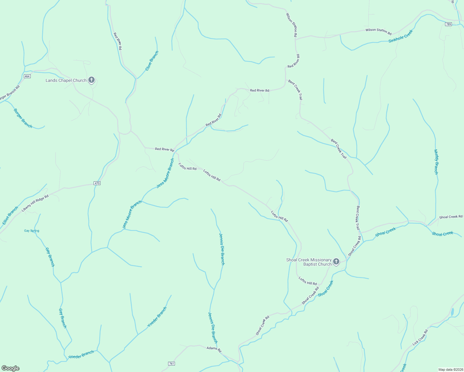 map of restaurants, bars, coffee shops, grocery stores, and more near 224 Loftis Hill Road in Englewood
