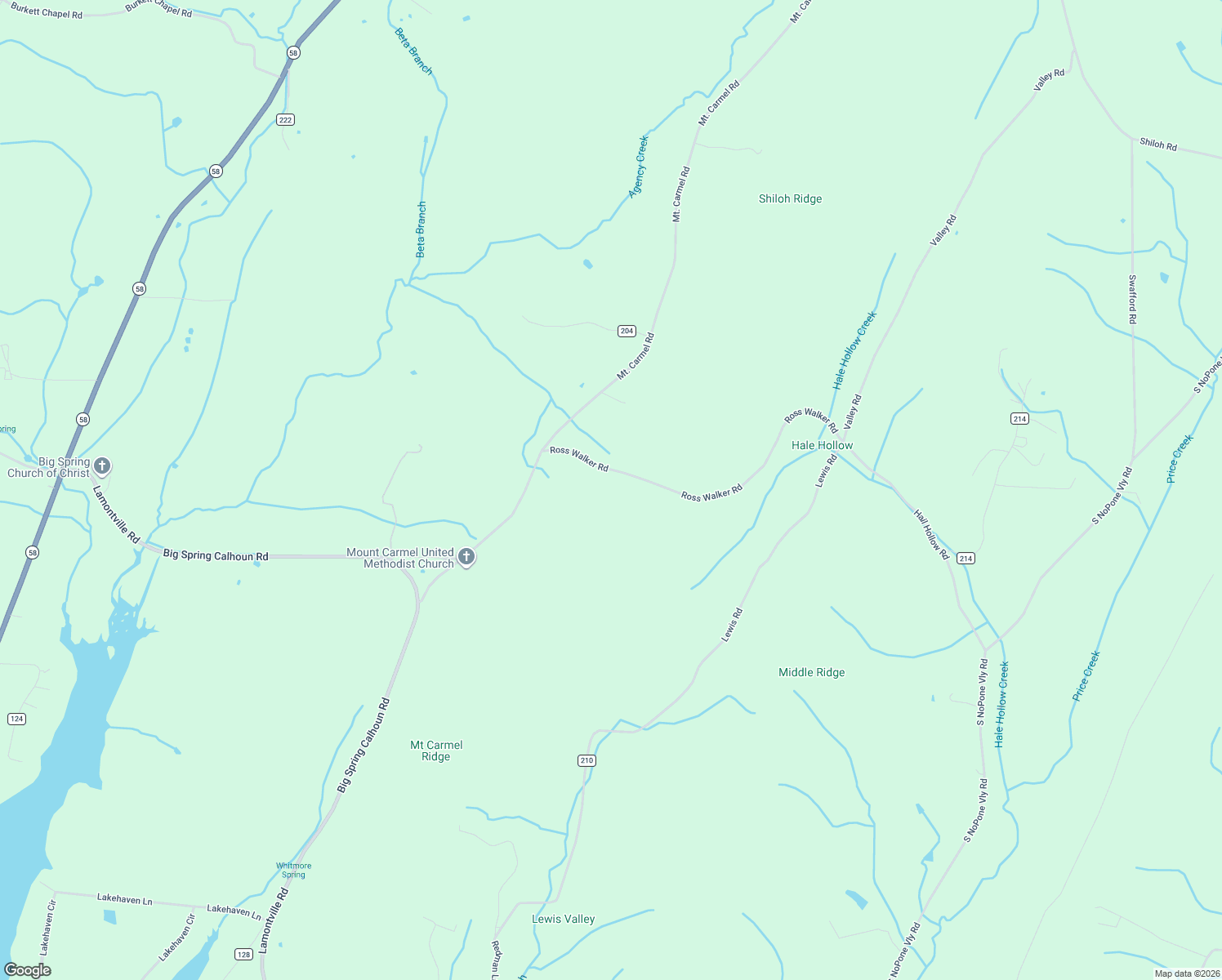 map of restaurants, bars, coffee shops, grocery stores, and more near 550 Ross Walker Road in Decatur