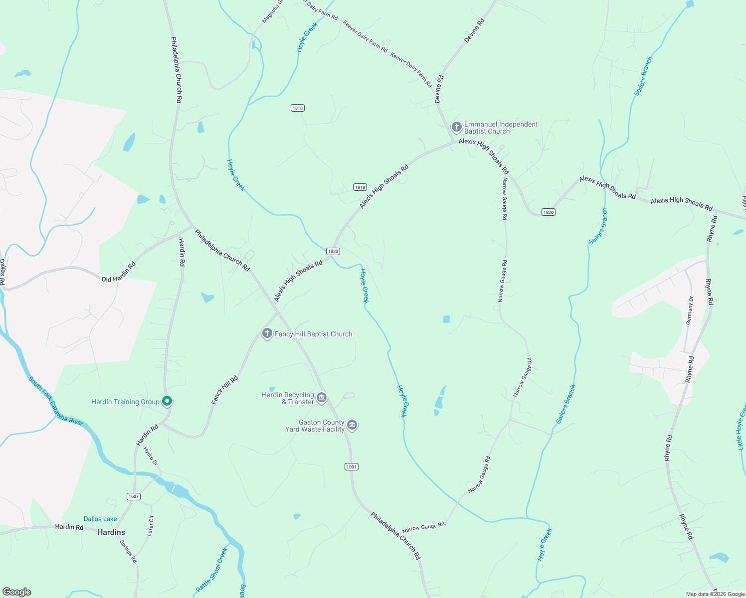 map of restaurants, bars, coffee shops, grocery stores, and more near Resource Drive in Dallas