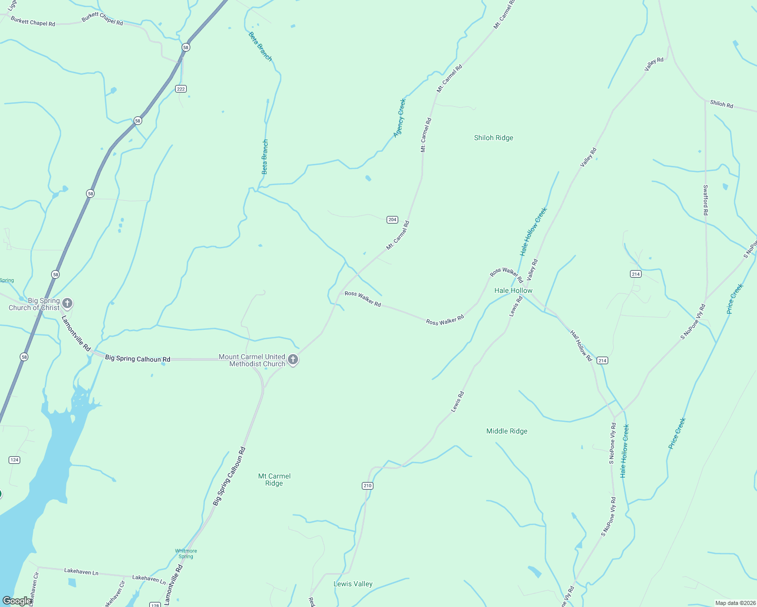 map of restaurants, bars, coffee shops, grocery stores, and more near 550 Ross Walker Road in Decatur