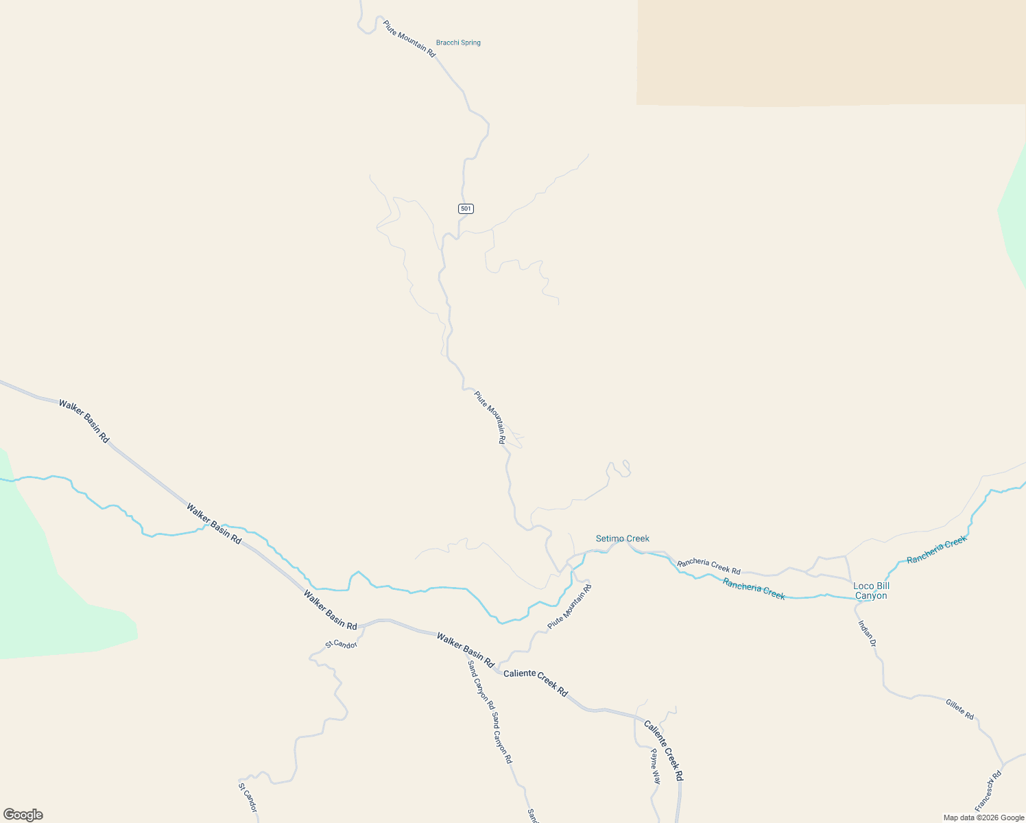 map of restaurants, bars, coffee shops, grocery stores, and more near 39744 Piute Mountain Road in Kern County