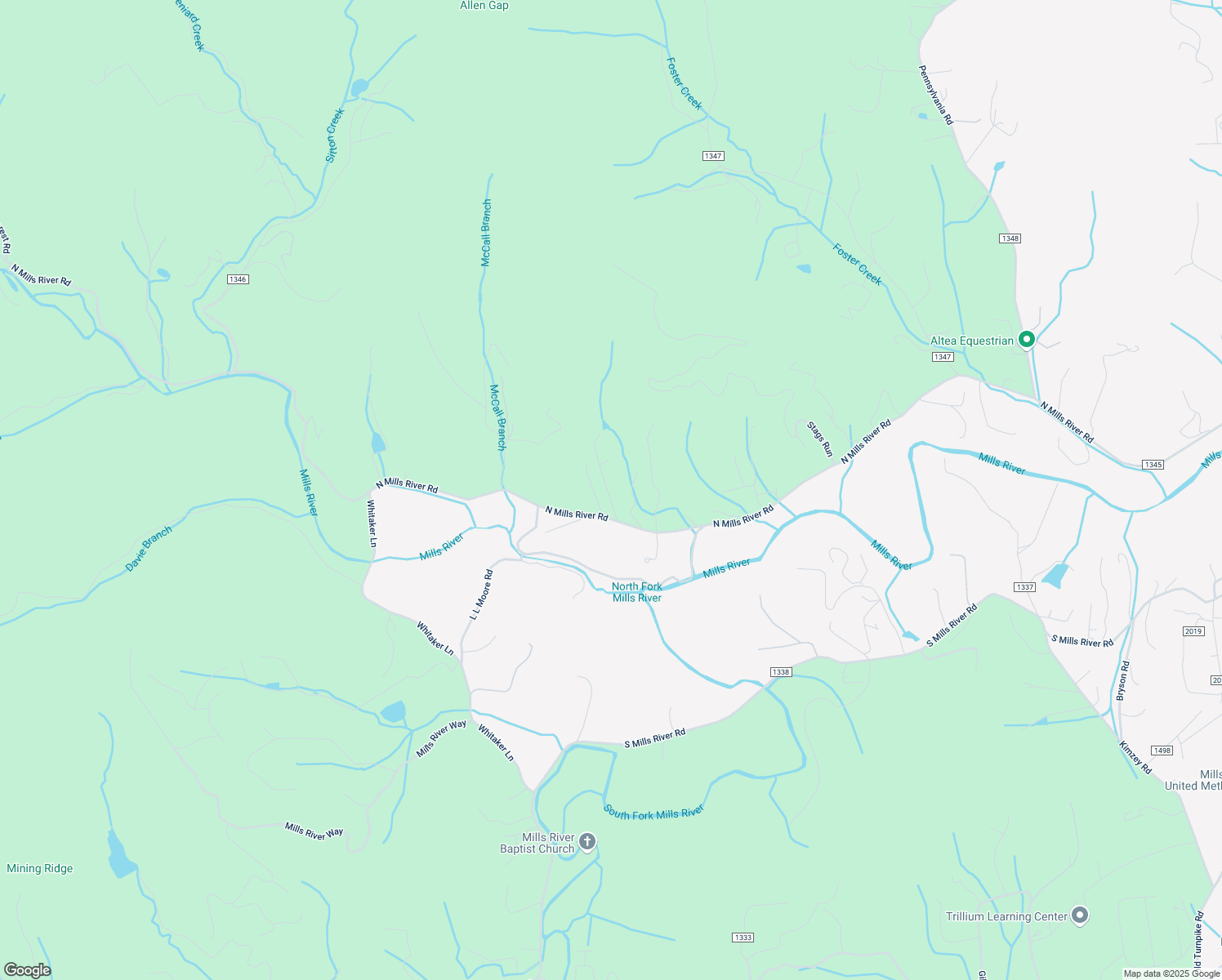 map of restaurants, bars, coffee shops, grocery stores, and more near 72 Twisted Tree Lane in Horse Shoe
